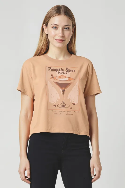 Pumpkin Spice Jamie Tee | Toast sold by Wildfox