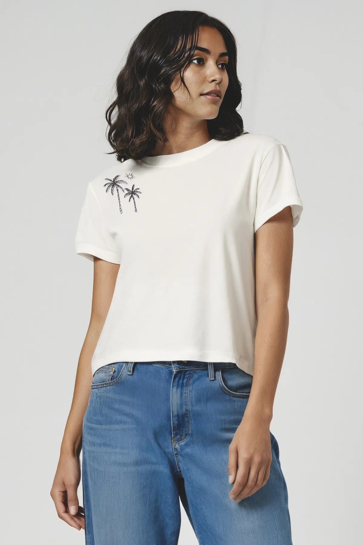 Do Not Disturb Jamie Tee | Snow White sold by Wildfox product image thumbnail 2