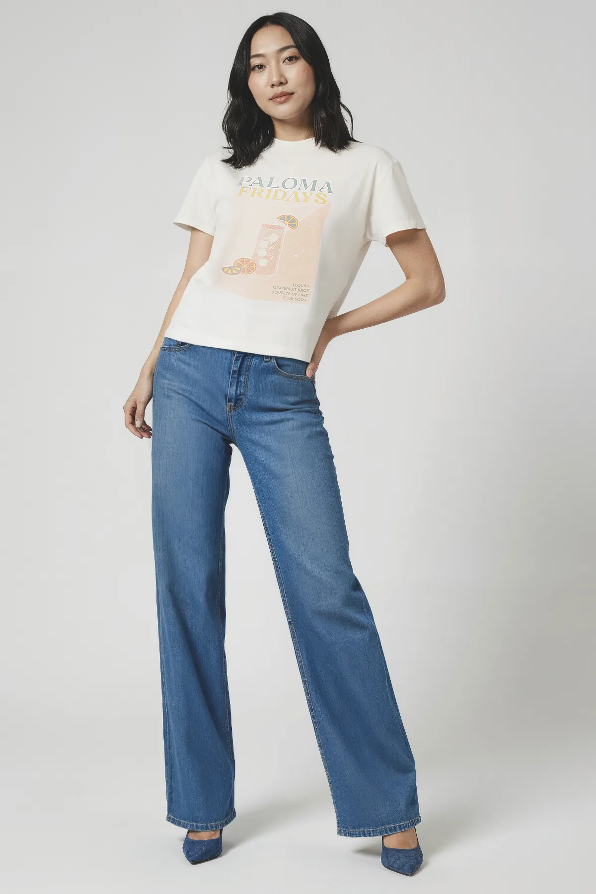 Paloma Fridays Jamie Tee | Snow White sold by Wildfox product image thumbnail 4