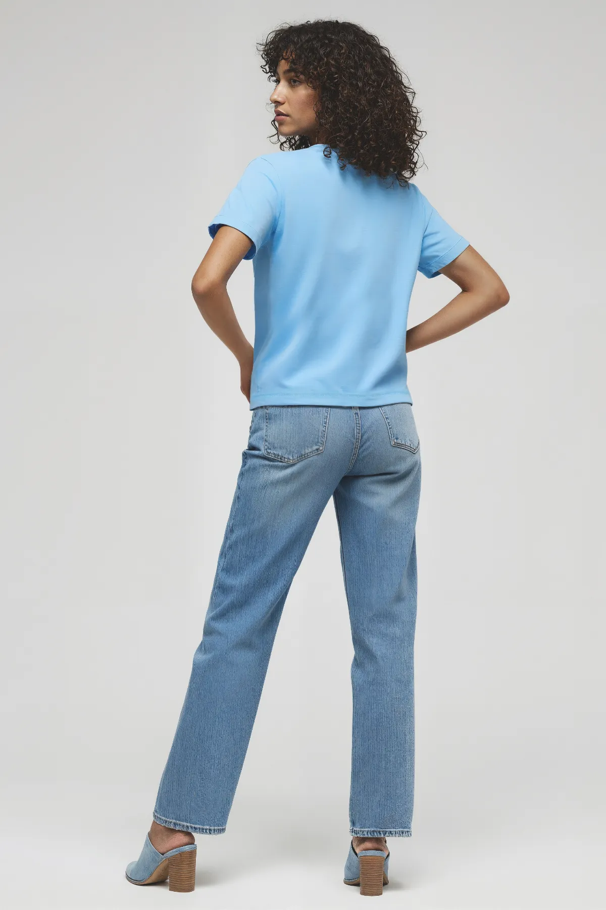 Isla Del Sol Jamie Tee | Blue Bonnet sold by Wildfox product image thumbnail 2