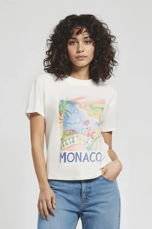 Monaco Jamie Tee | Snow White sold by Wildfox