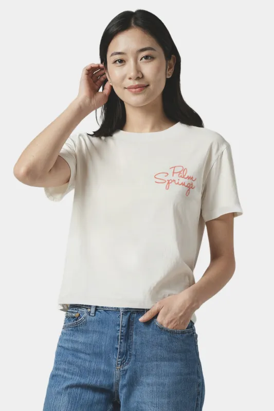 Palm Springs Aperol Spritz Jamie Tee | Snow White sold by Wildfox
