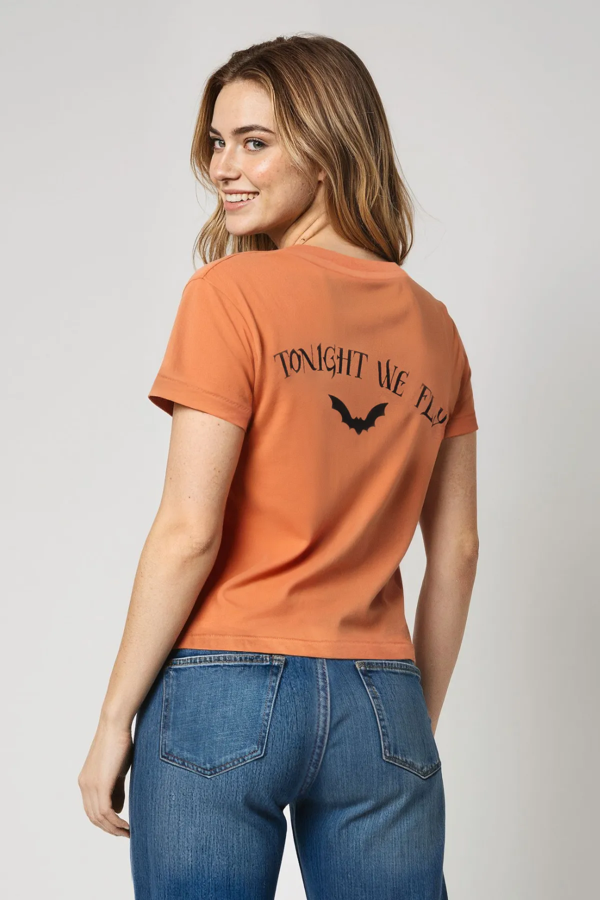 Tonight We Fly Jamie Tee | Autumn Leaf sold by Wildfox product image thumbnail 2