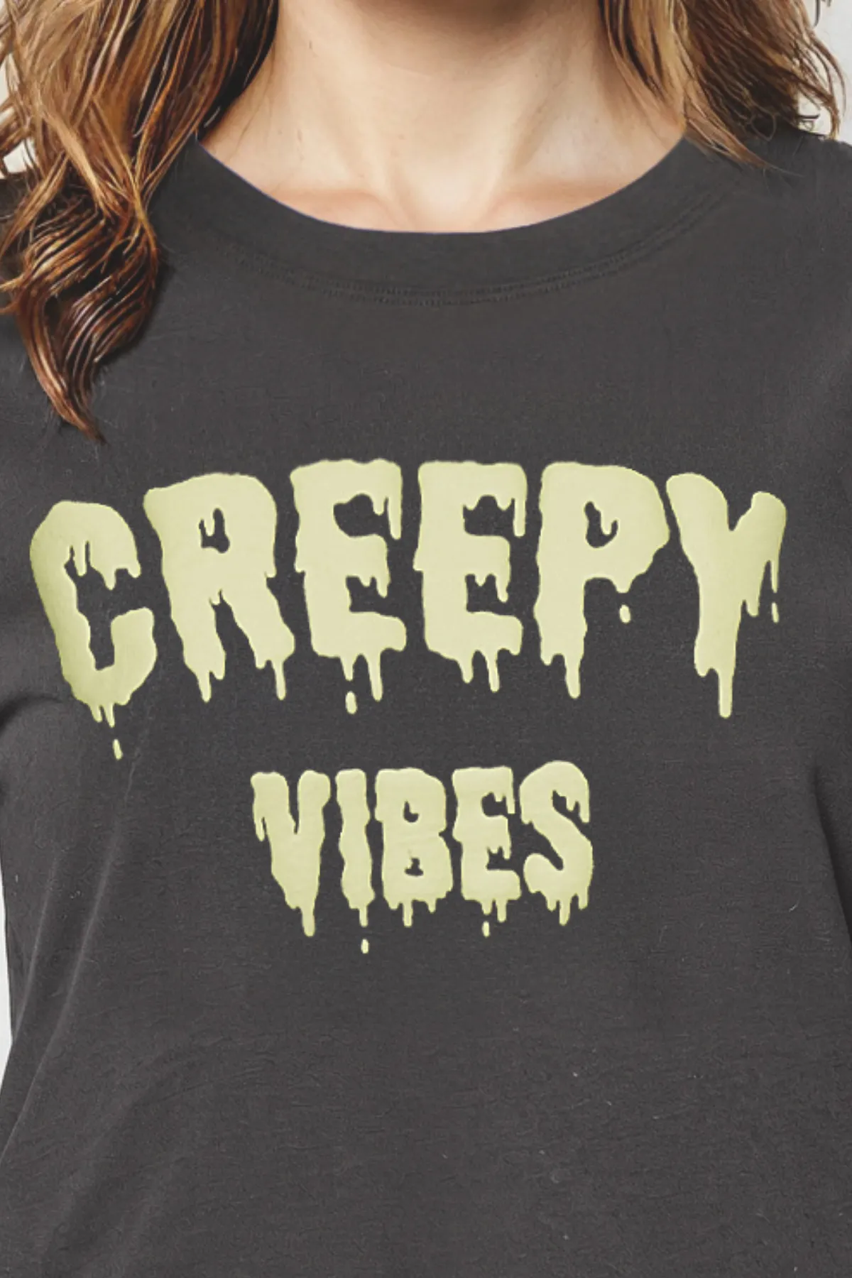 Creepy Vibes Jamie Tee | Pirate Black sold by Wildfox product image thumbnail 3