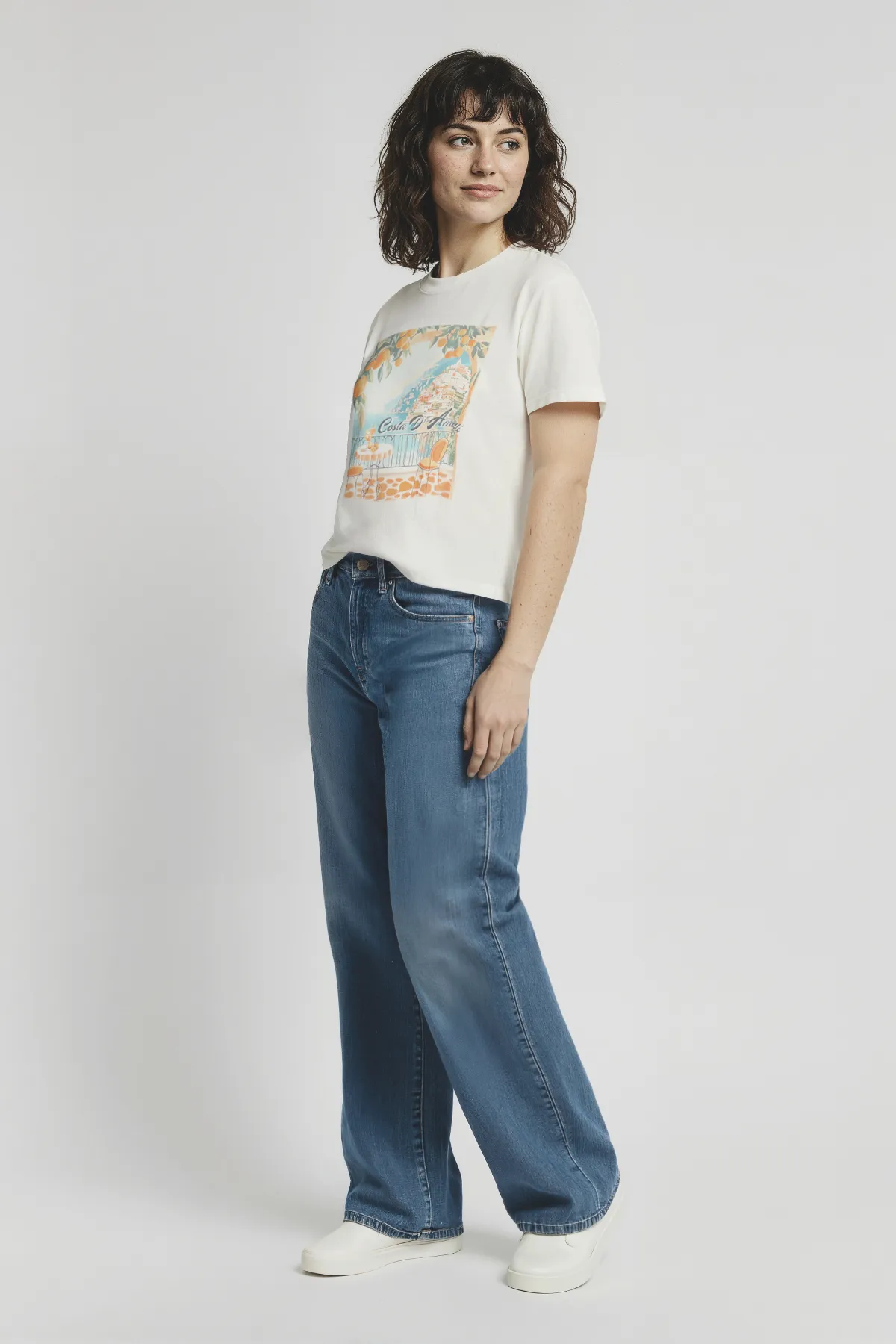 Costa D'Amalfi Jamie Tee | Snow White sold by Wildfox product image thumbnail 4