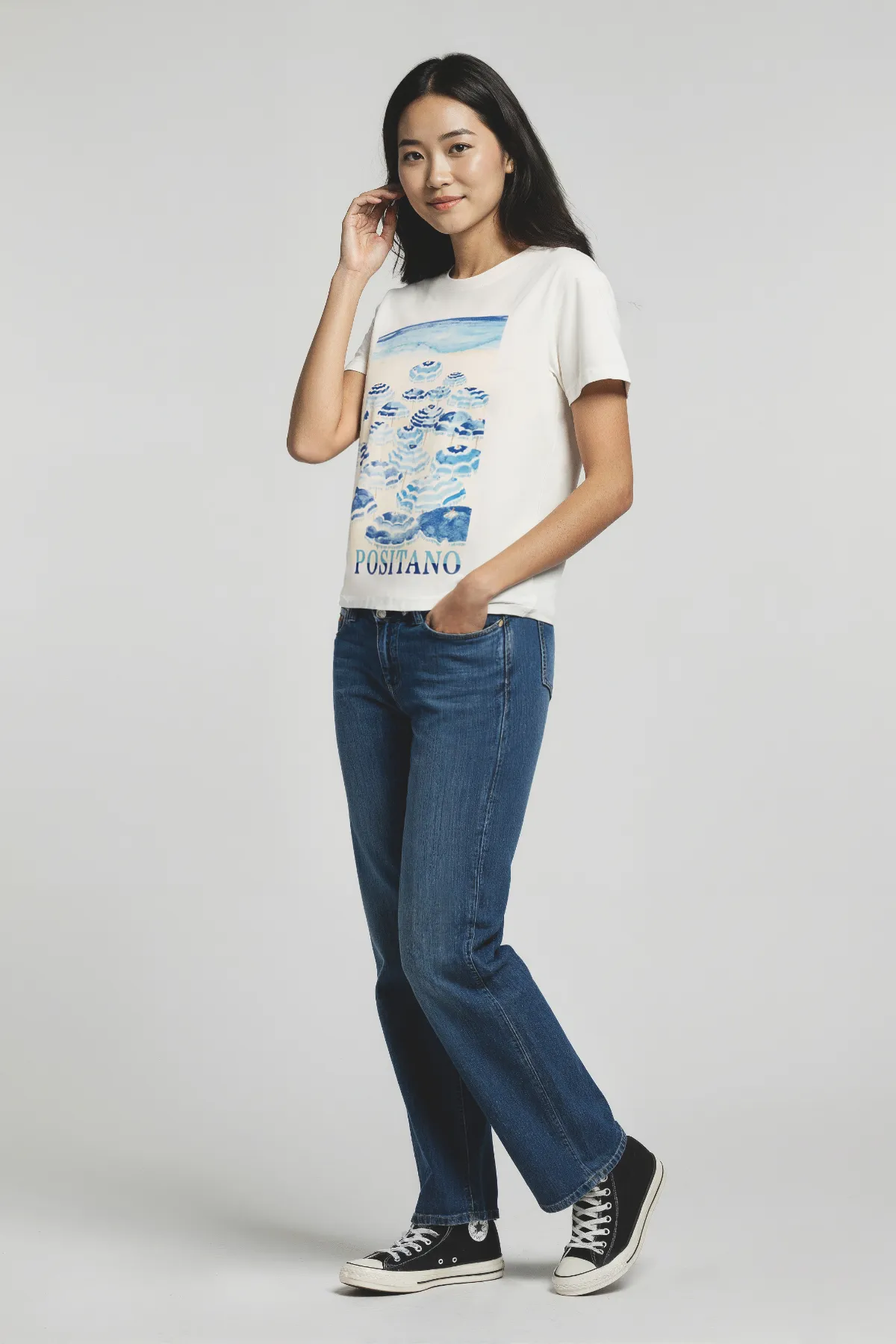 Positano Jamie Tee | Snow White sold by Wildfox product image thumbnail 4