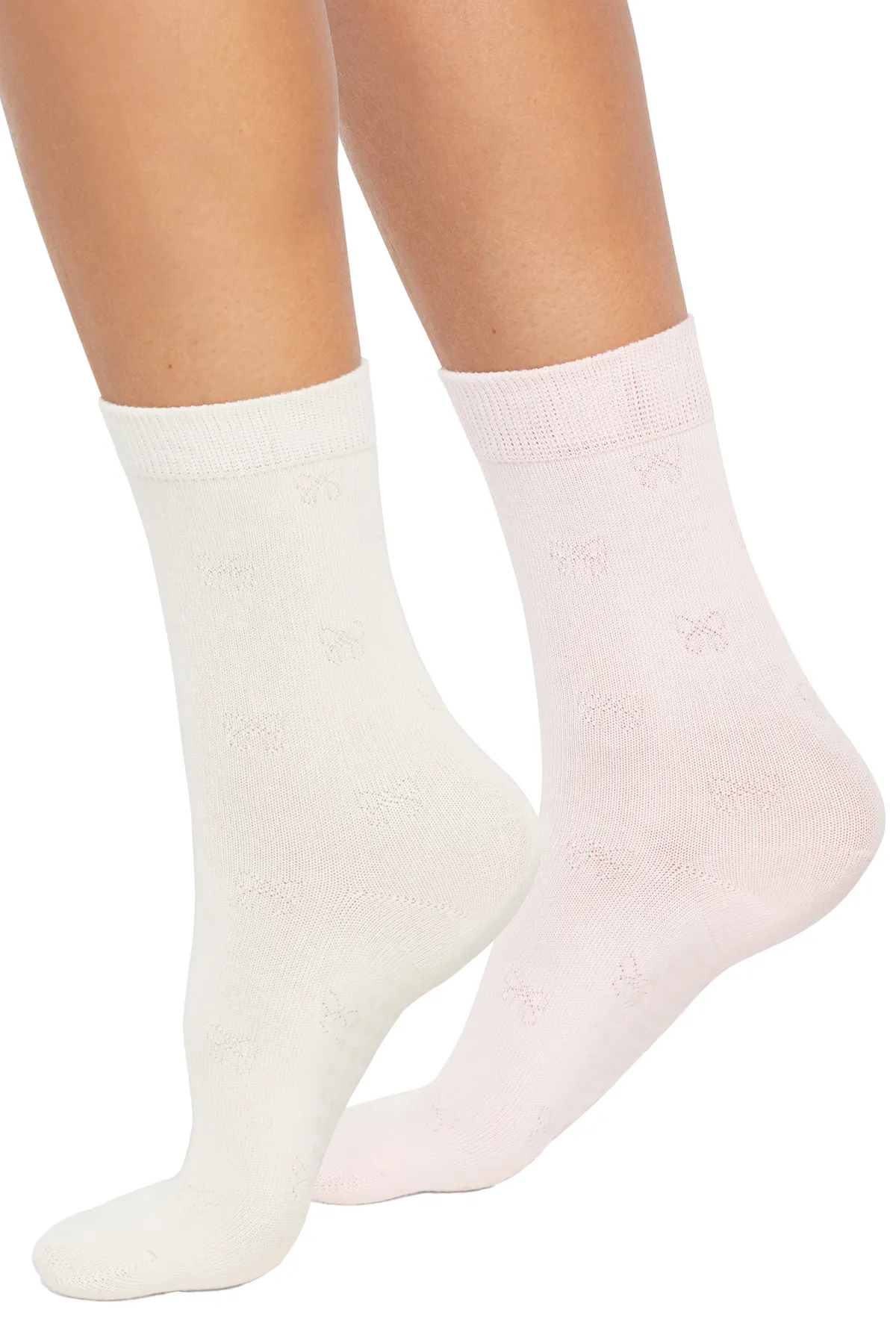 Amy 2 Pack MC Socks | Ballerina/Sugar Swizzle sold by Wildfox