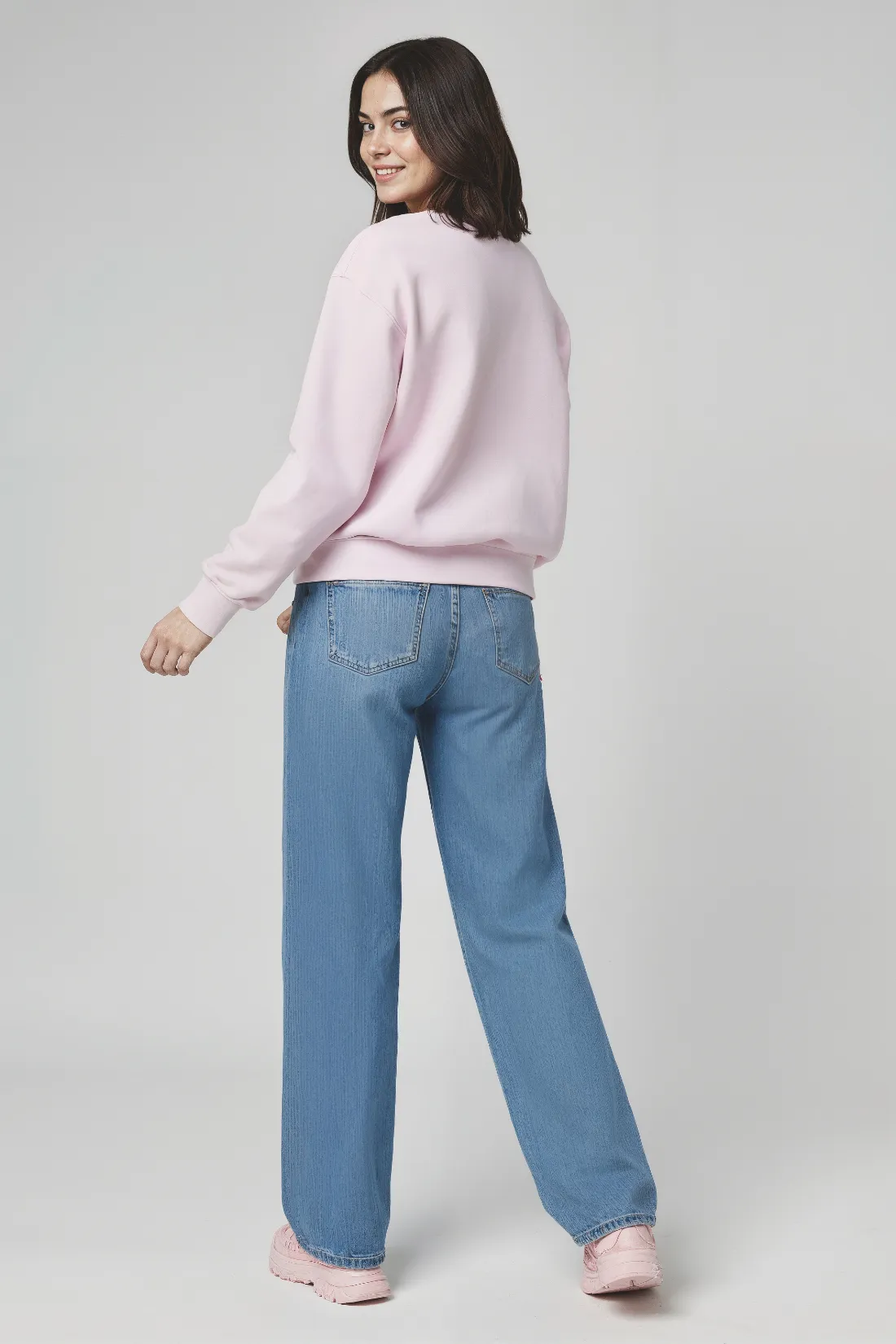 Christmas Bow Charlie Sweatshirt | Lilac Snow sold by Wildfox product image thumbnail 2