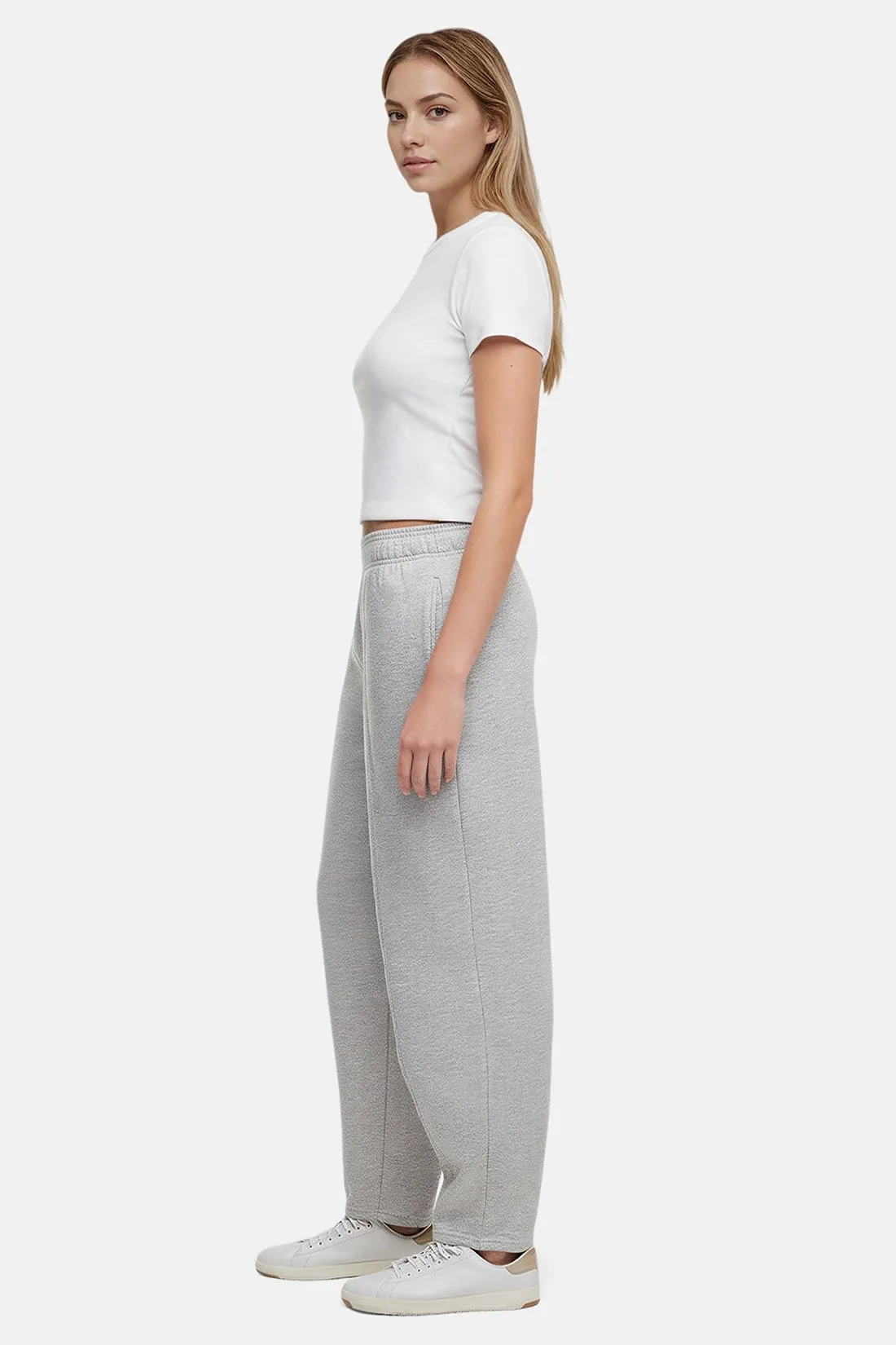 Andie Barrel Pant - Heather Grey sold by Wildfox product image thumbnail 4