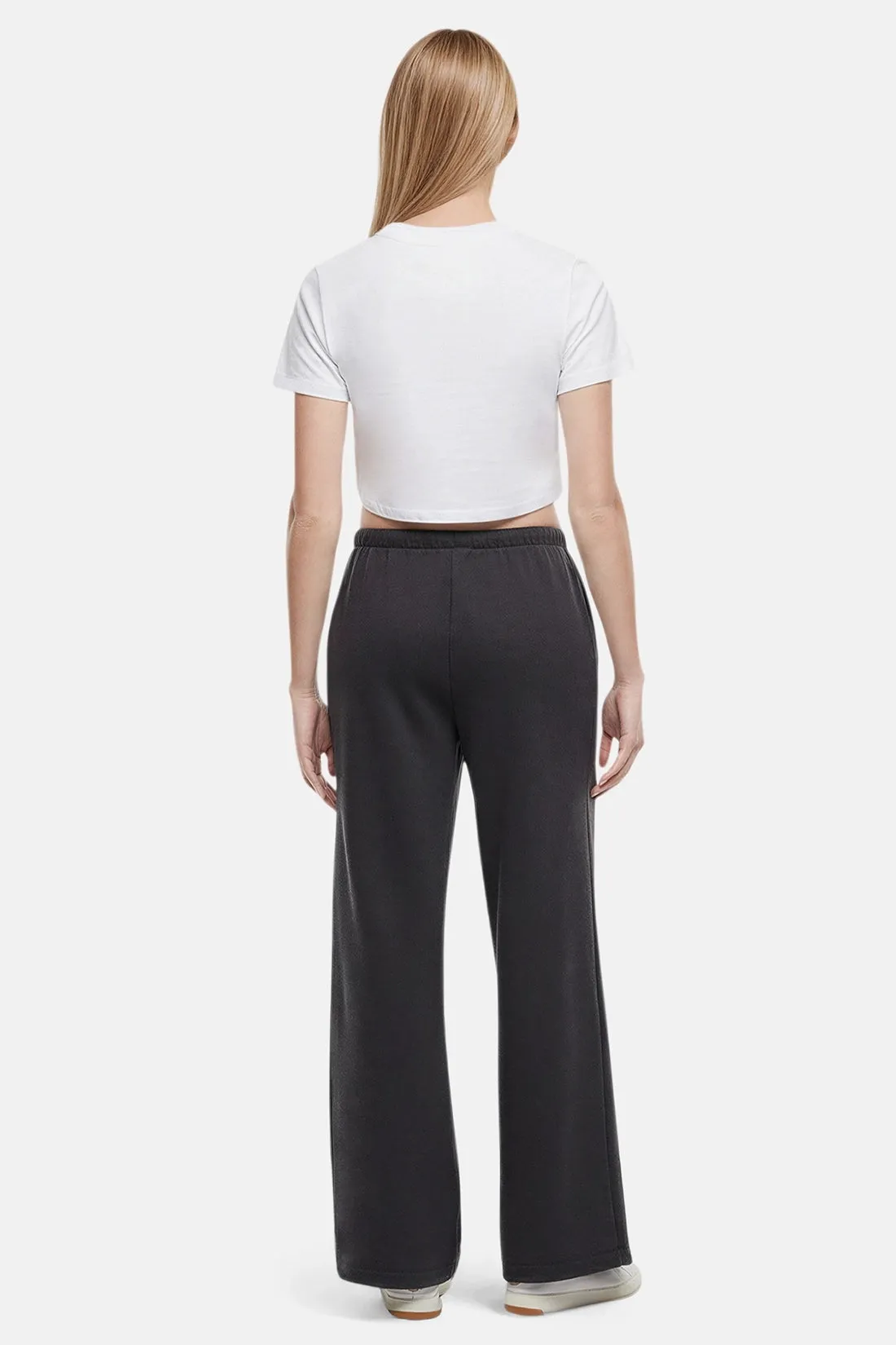 Andie Wide Leg Pant - Phantom sold by Wildfox product image thumbnail 3