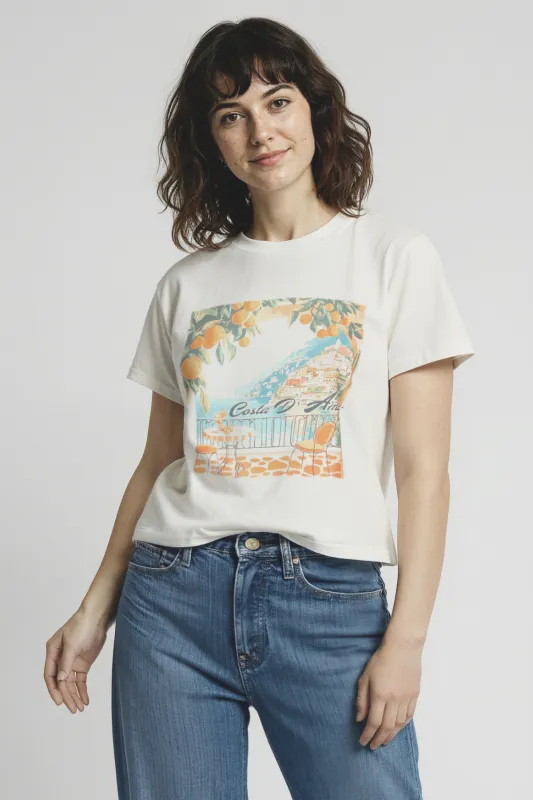 Costa D'Amalfi Italy Jamie Tee | Snow White sold by Wildfox
