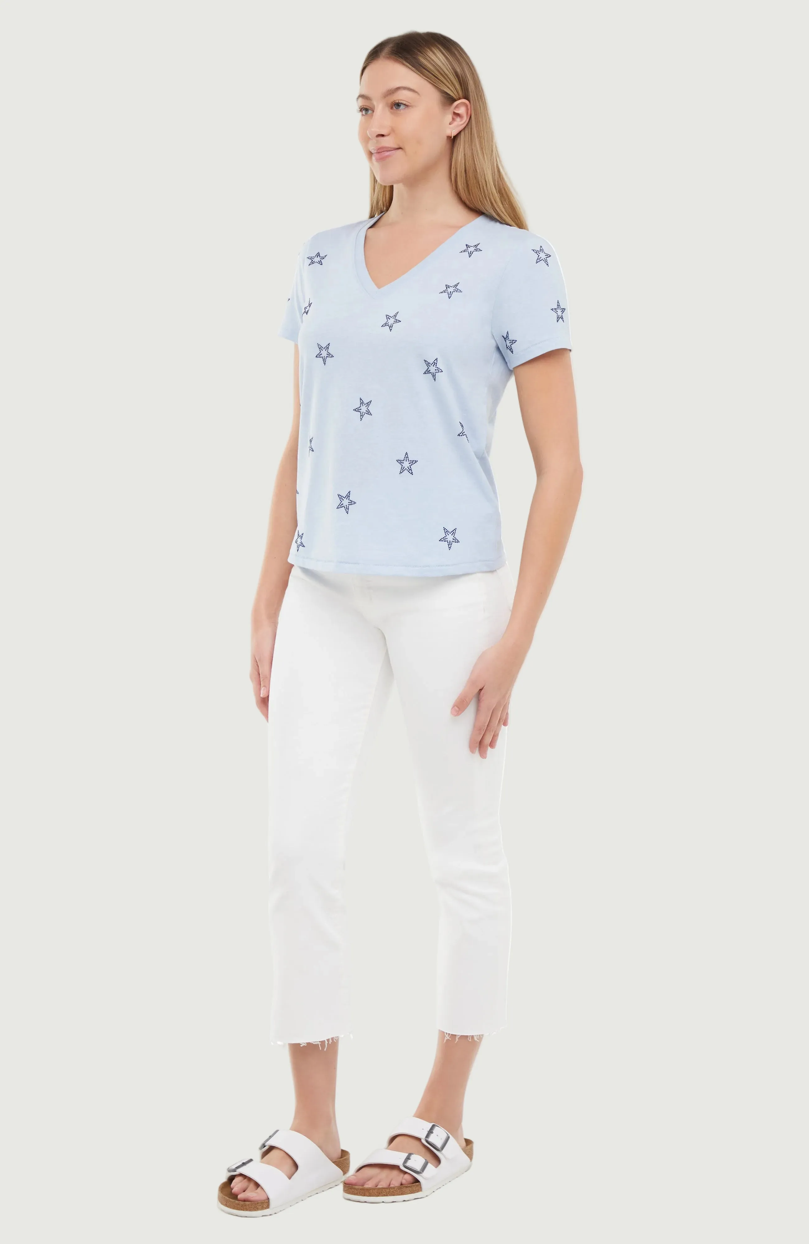Starfish Avery Tee | Heather Skyway sold by Wildfox product image thumbnail 4