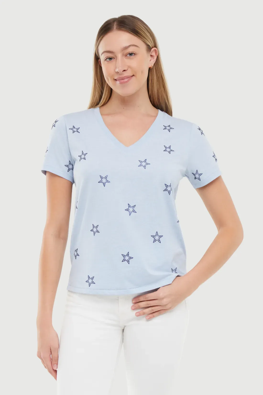 Starfish Avery Tee | Heather Skyway sold by Wildfox
