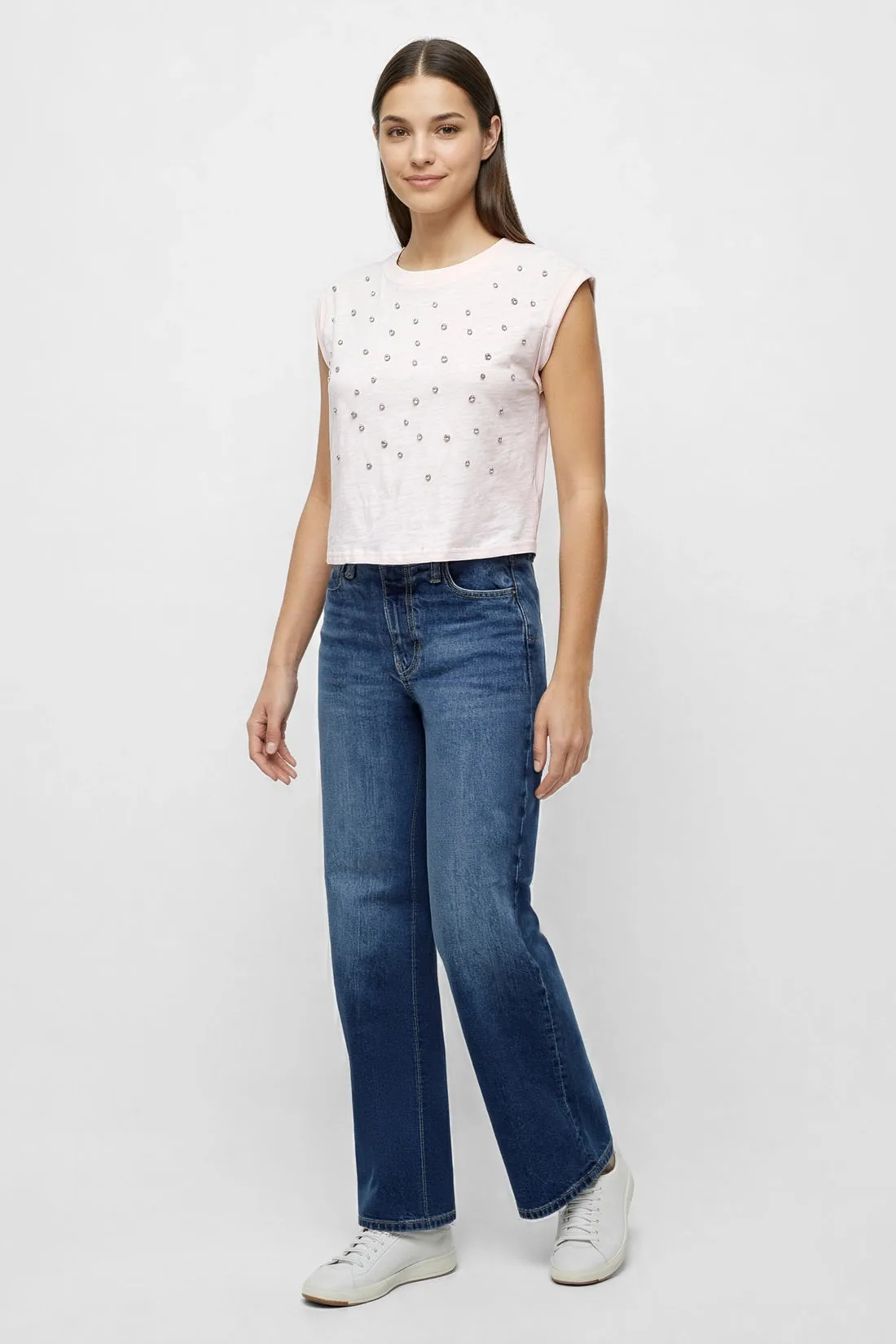 Rhinestone Nova Tee | Pale Lilac sold by Wildfox product image thumbnail 4