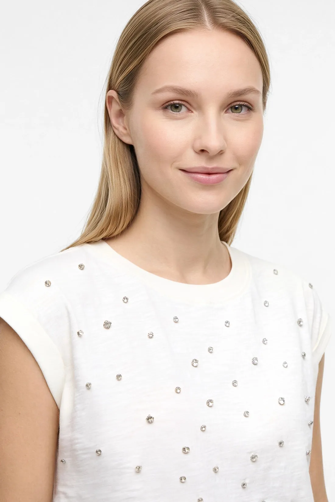 Rhinestone Nova Tee | Snow White sold by Wildfox product image thumbnail 3