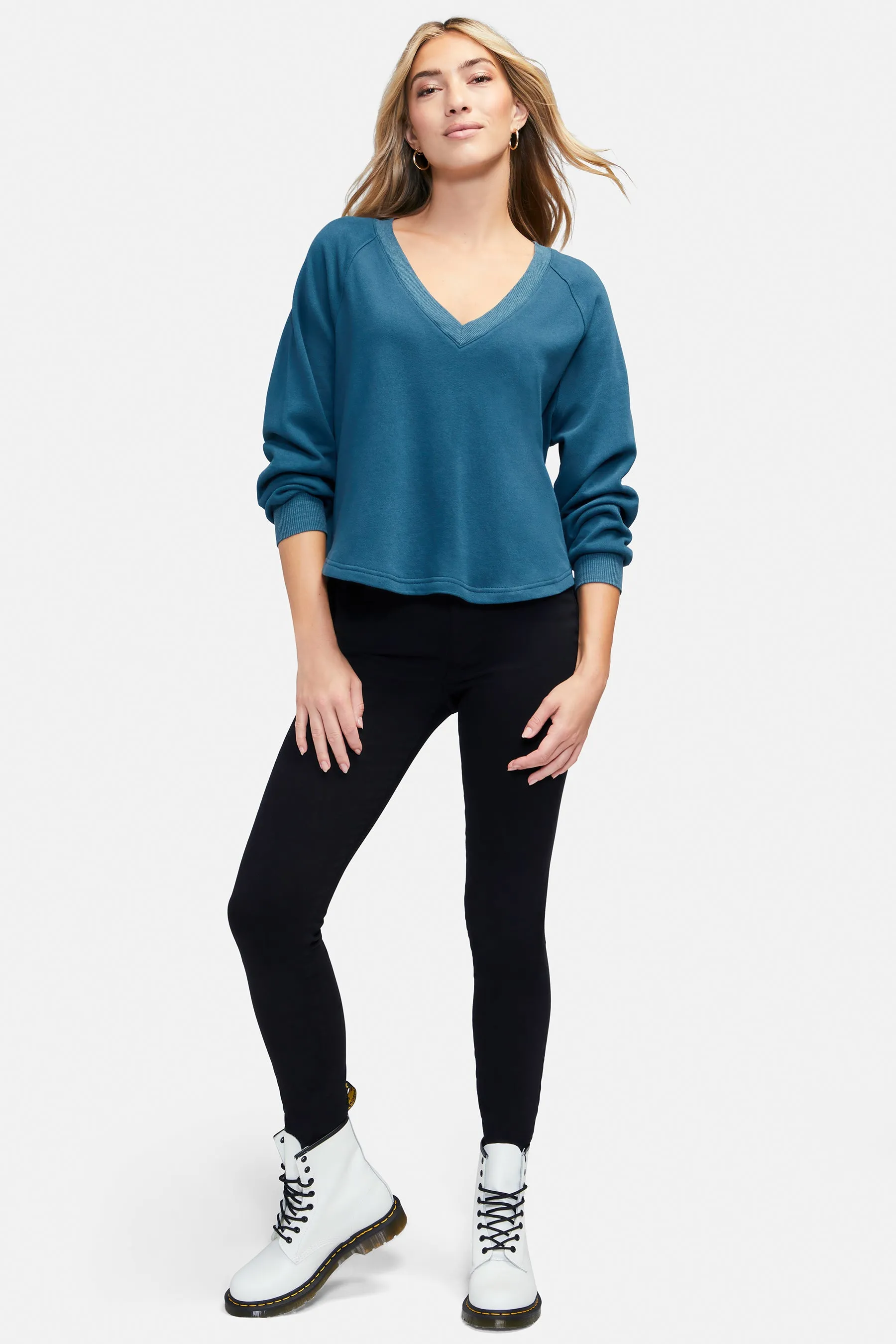 Victoria Pullover | Reflecting Pond sold by Wildfox product image thumbnail 4