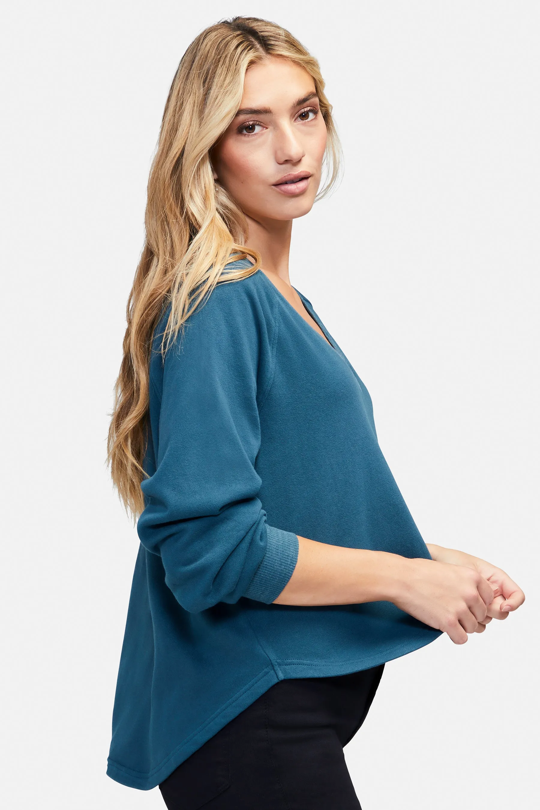 Victoria Pullover | Reflecting Pond sold by Wildfox product image thumbnail 3