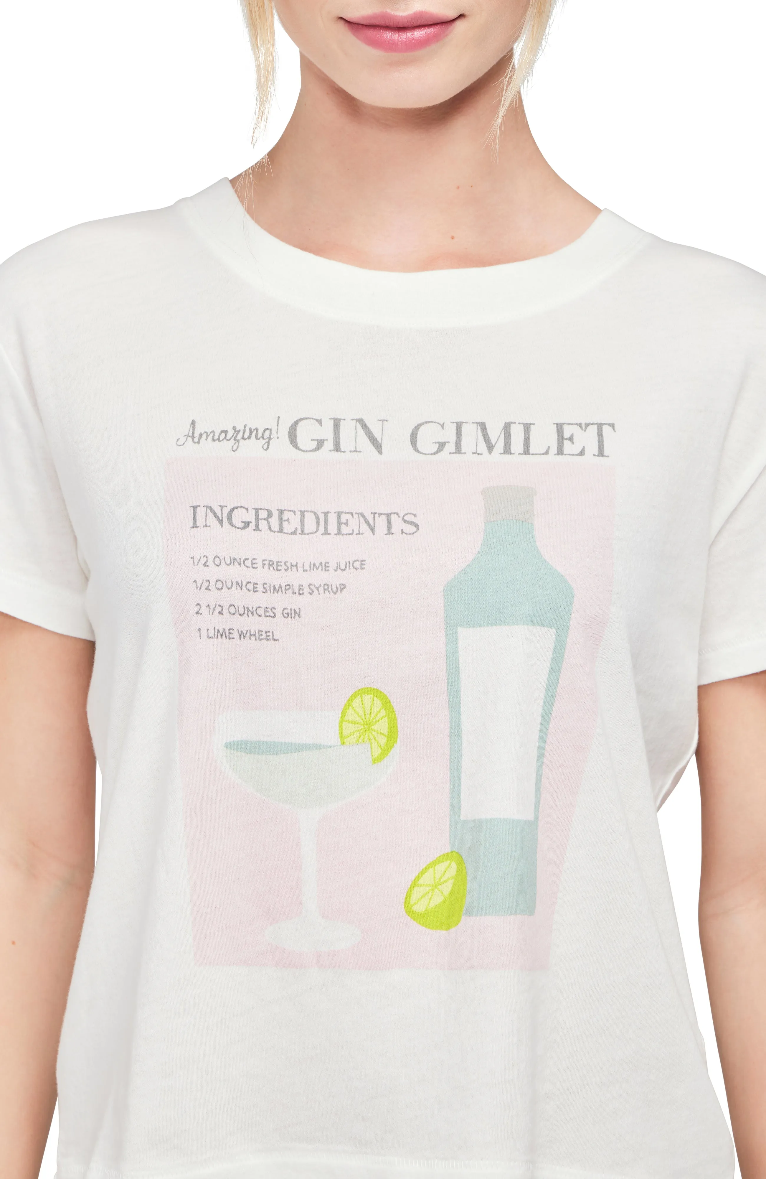Gin Gimlet Jamie Tee | Snow White sold by Wildfox product image thumbnail 3