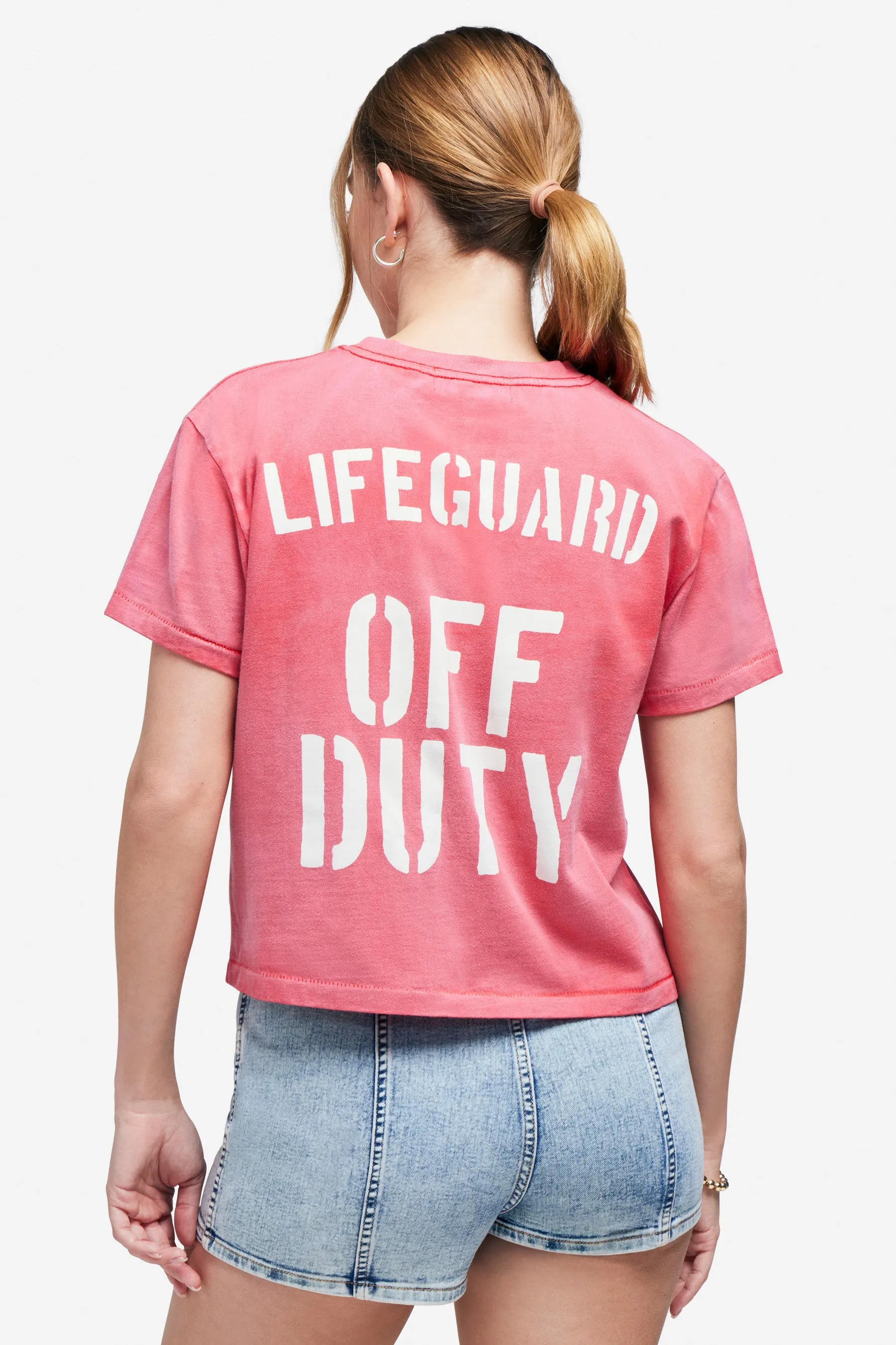 Off Duty Jaime Crop Tee | Toreador sold by Wildfox product image thumbnail 2