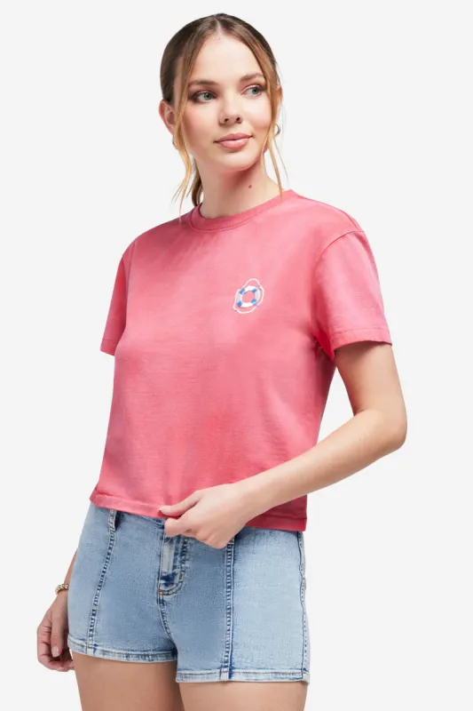 Off Duty Jaime Crop Tee | Toreador sold by Wildfox