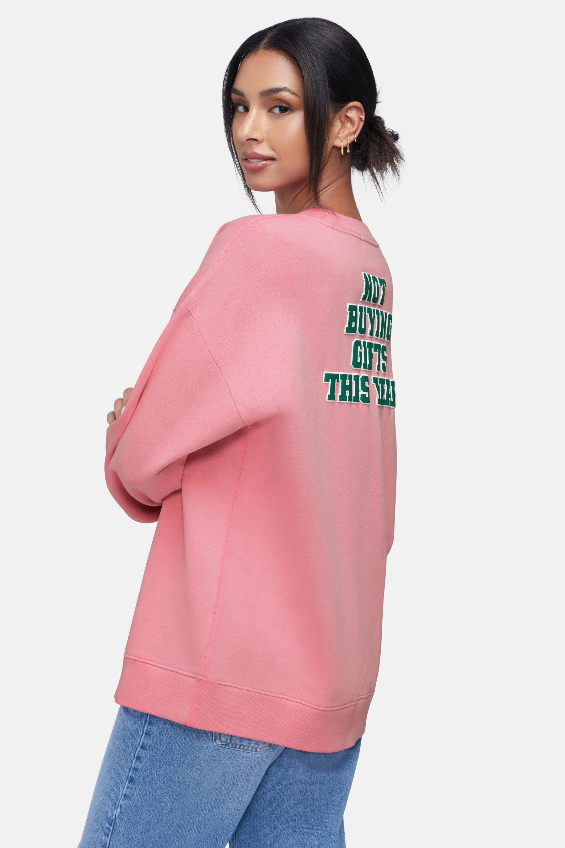 Invest Myself Roadtrip Sweatshirt | Aurora Pink sold by Wildfox product image thumbnail 5