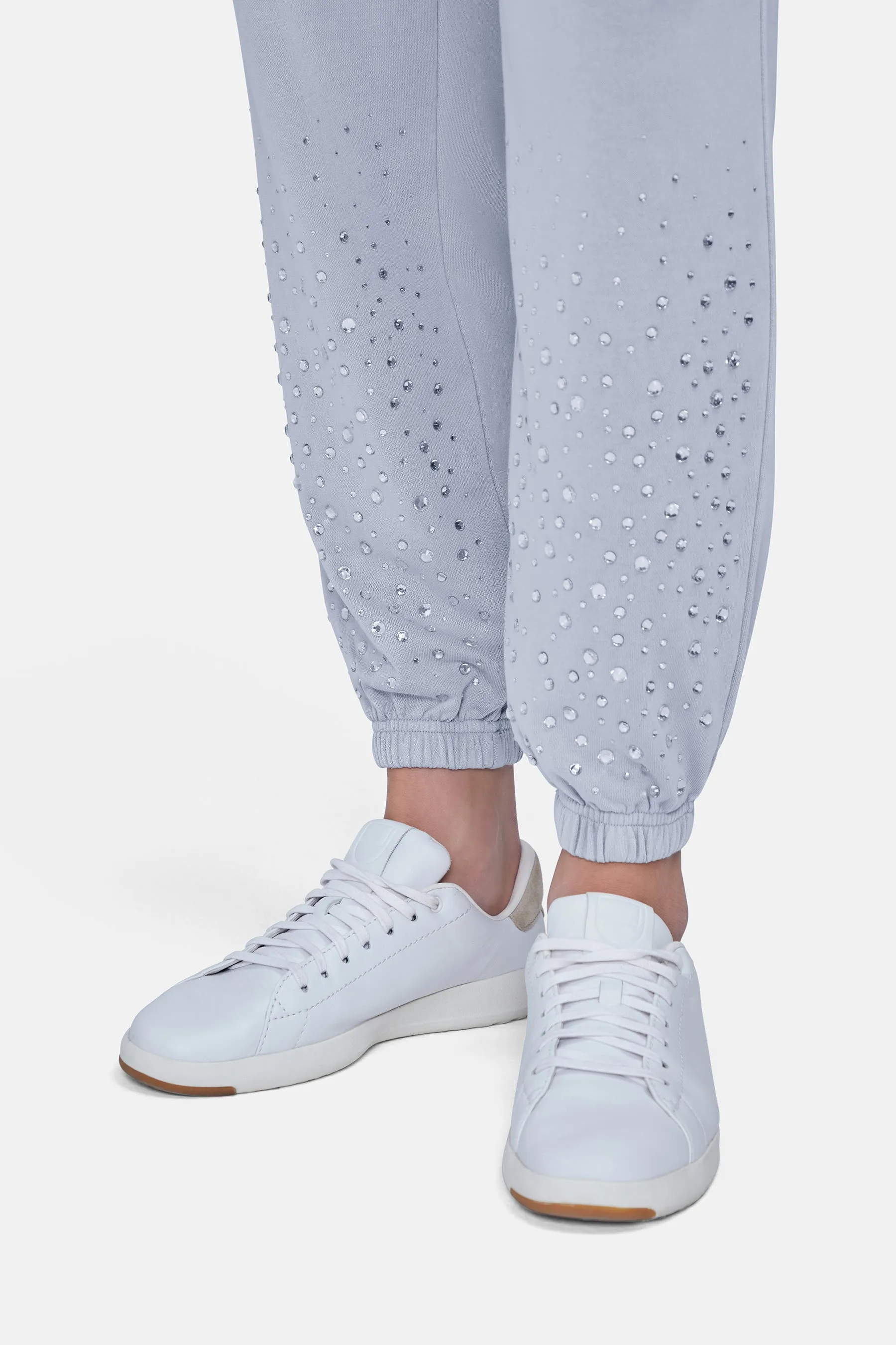 Cloud Wash Emmy Sweatpants | Blue Blizzard sold by Wildfox product image thumbnail 4