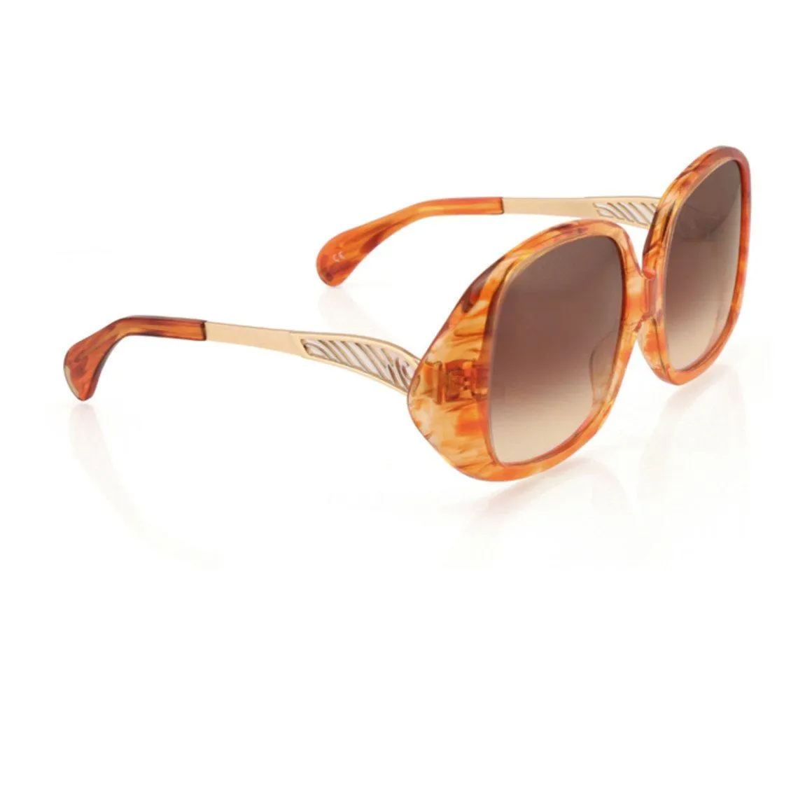 Liz Sunglasses | Apricot sold by Wildfox product image thumbnail 3