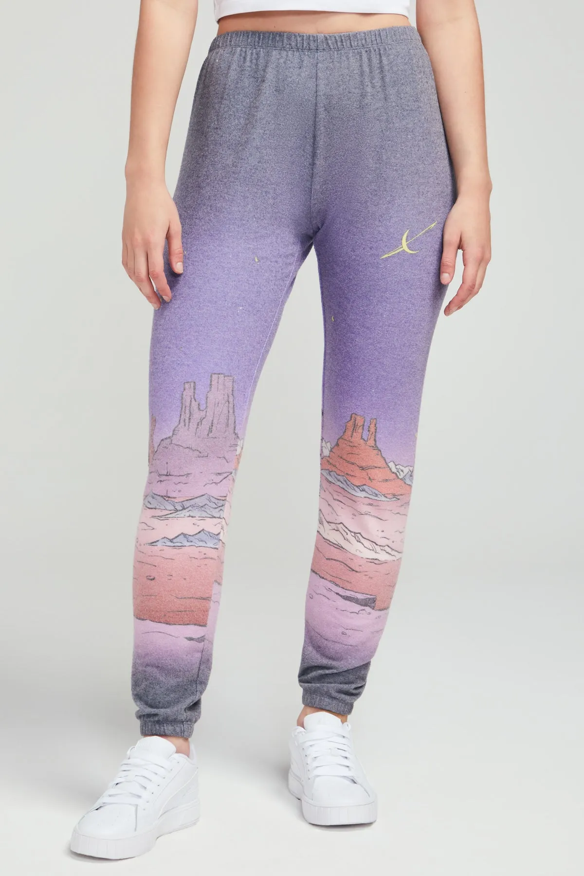 Johnny Rocket Knox Pant | Sunset Print sold by Wildfox