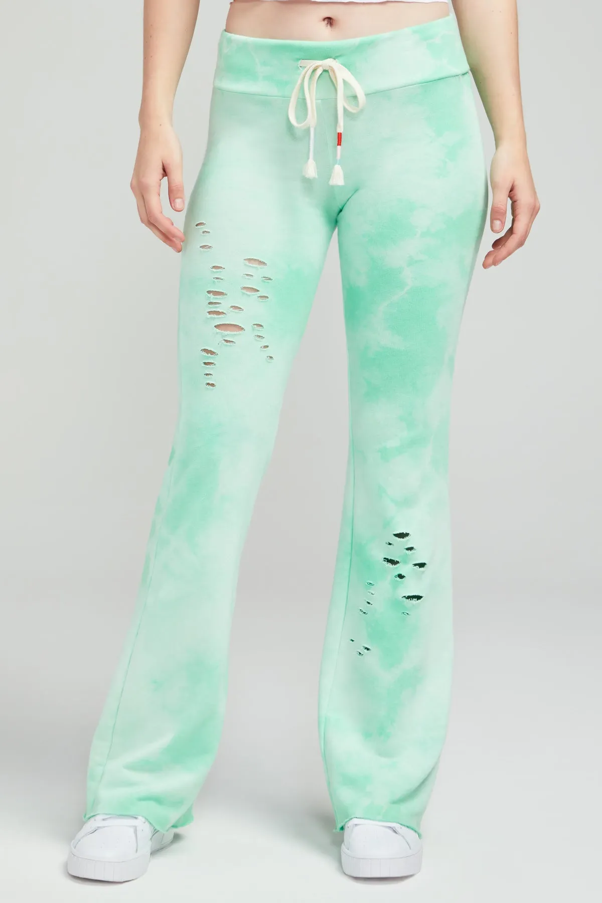 Plasma Tennis Club Pants | Green Ash sold by Wildfox product image thumbnail 4