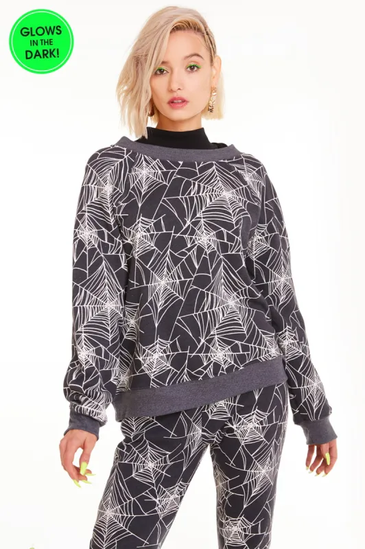 Black Widow Sommers Sweatshirt | Night sold by Wildfox