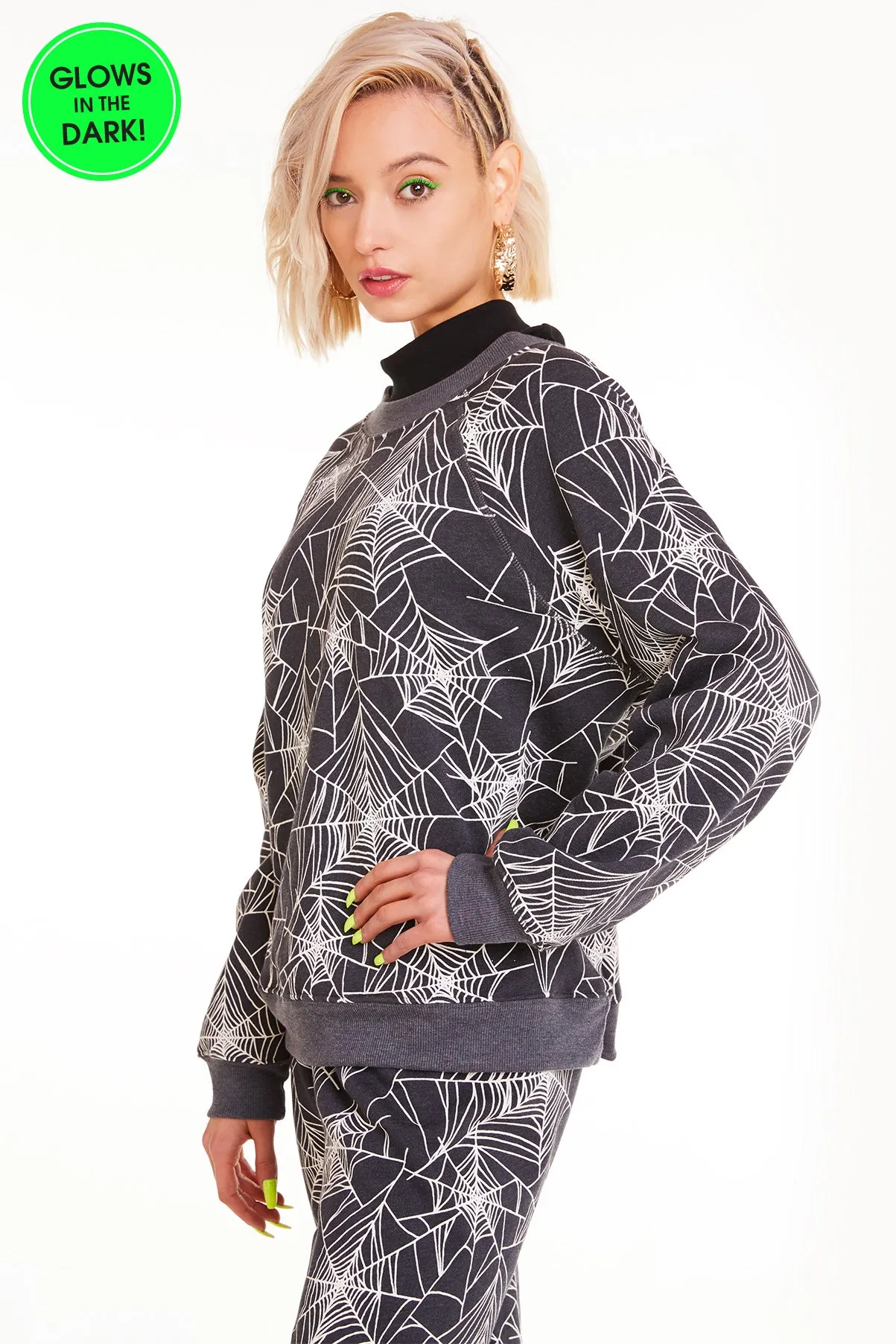 Black Widow Sommers Sweatshirt | Night sold by Wildfox product image thumbnail 3
