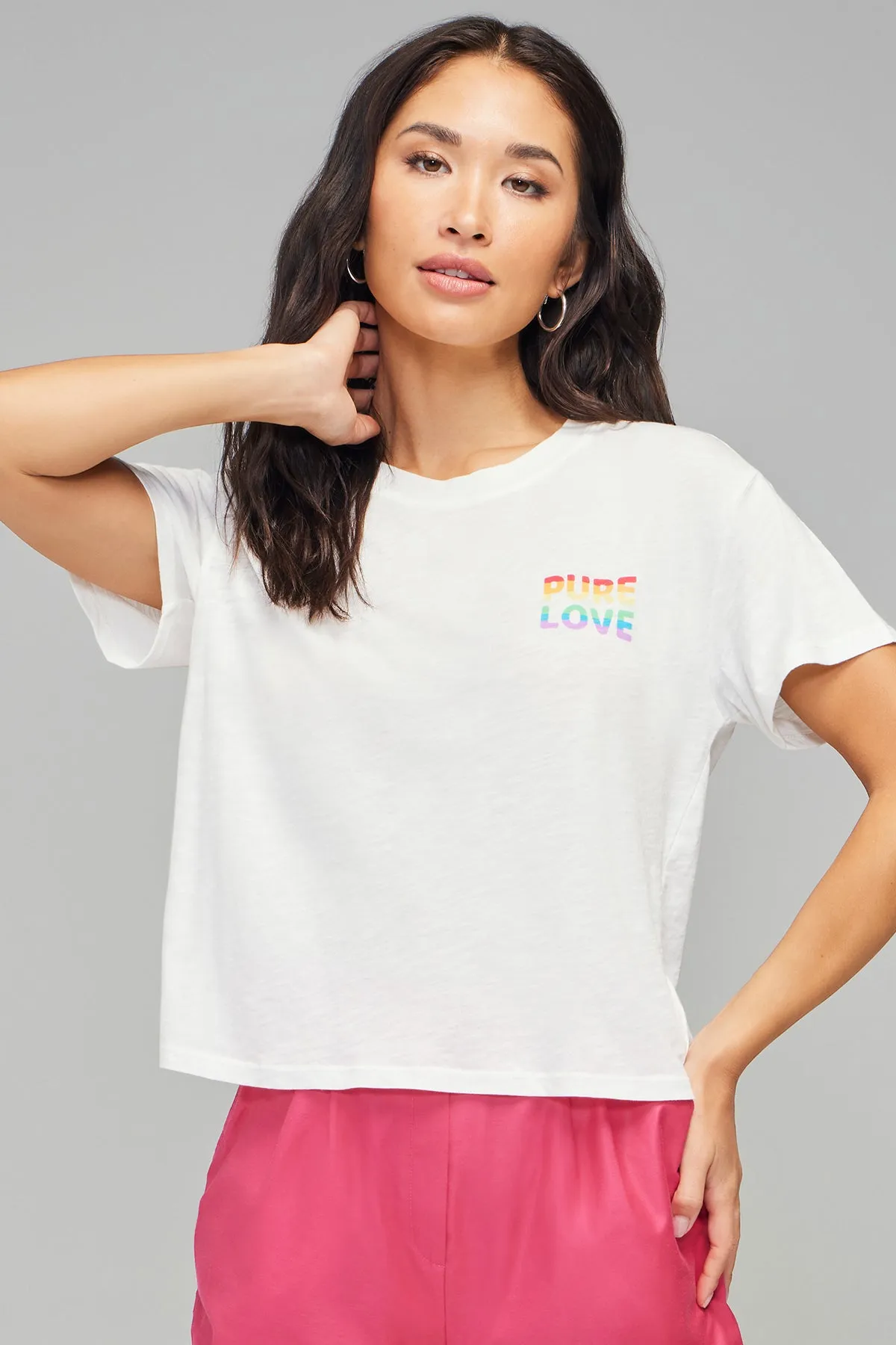 Pure Love Boy Tee | Vanilla sold by Wildfox product image thumbnail 5