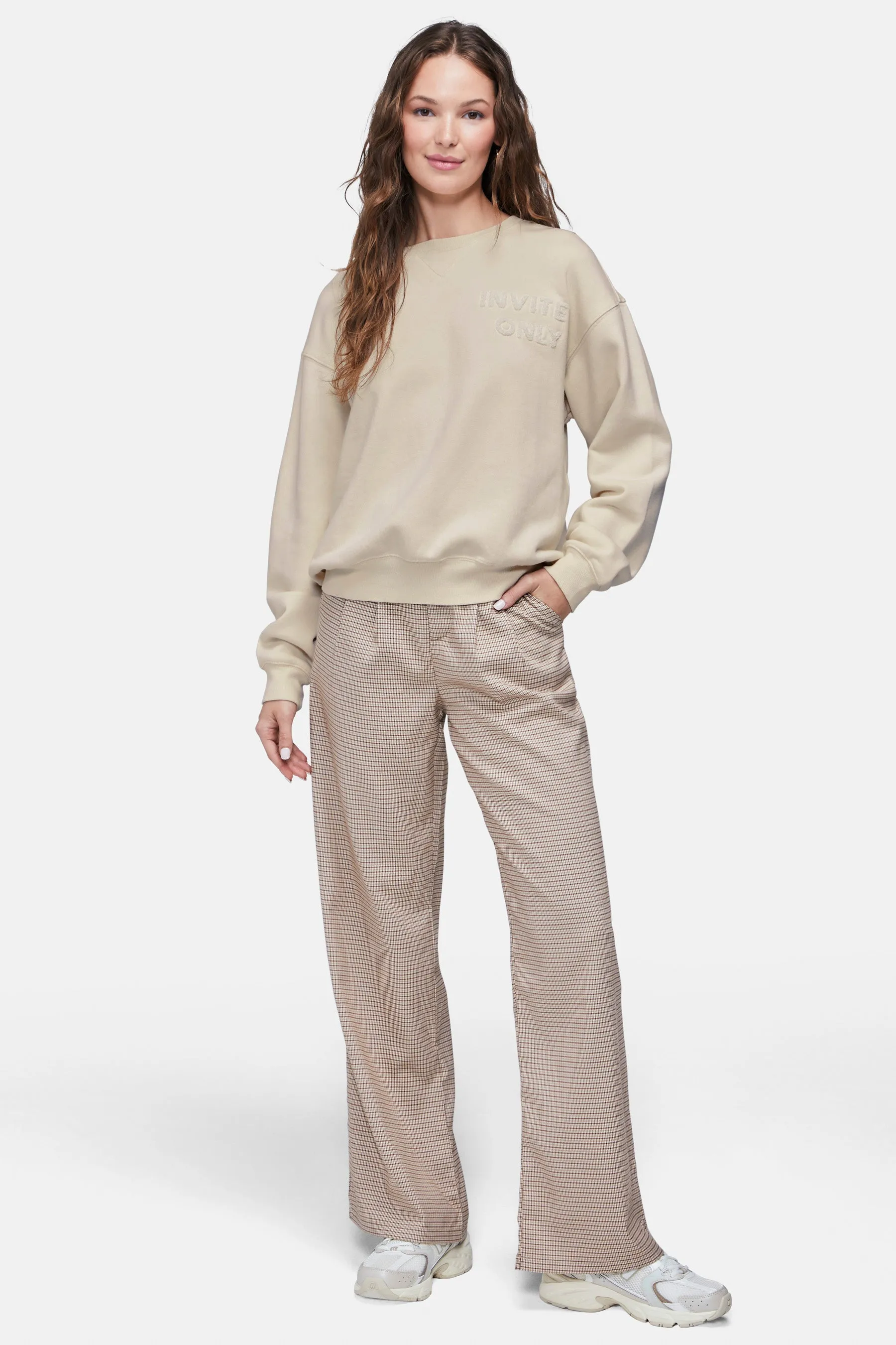 Invite Only Cody Sweatshirt | Eggnog sold by Wildfox product image thumbnail 3