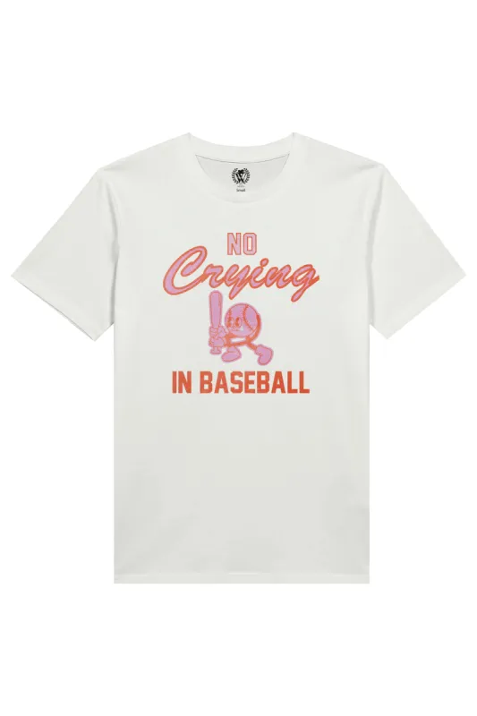 No Crying In Baseball! | Organic White sold by Wildfox