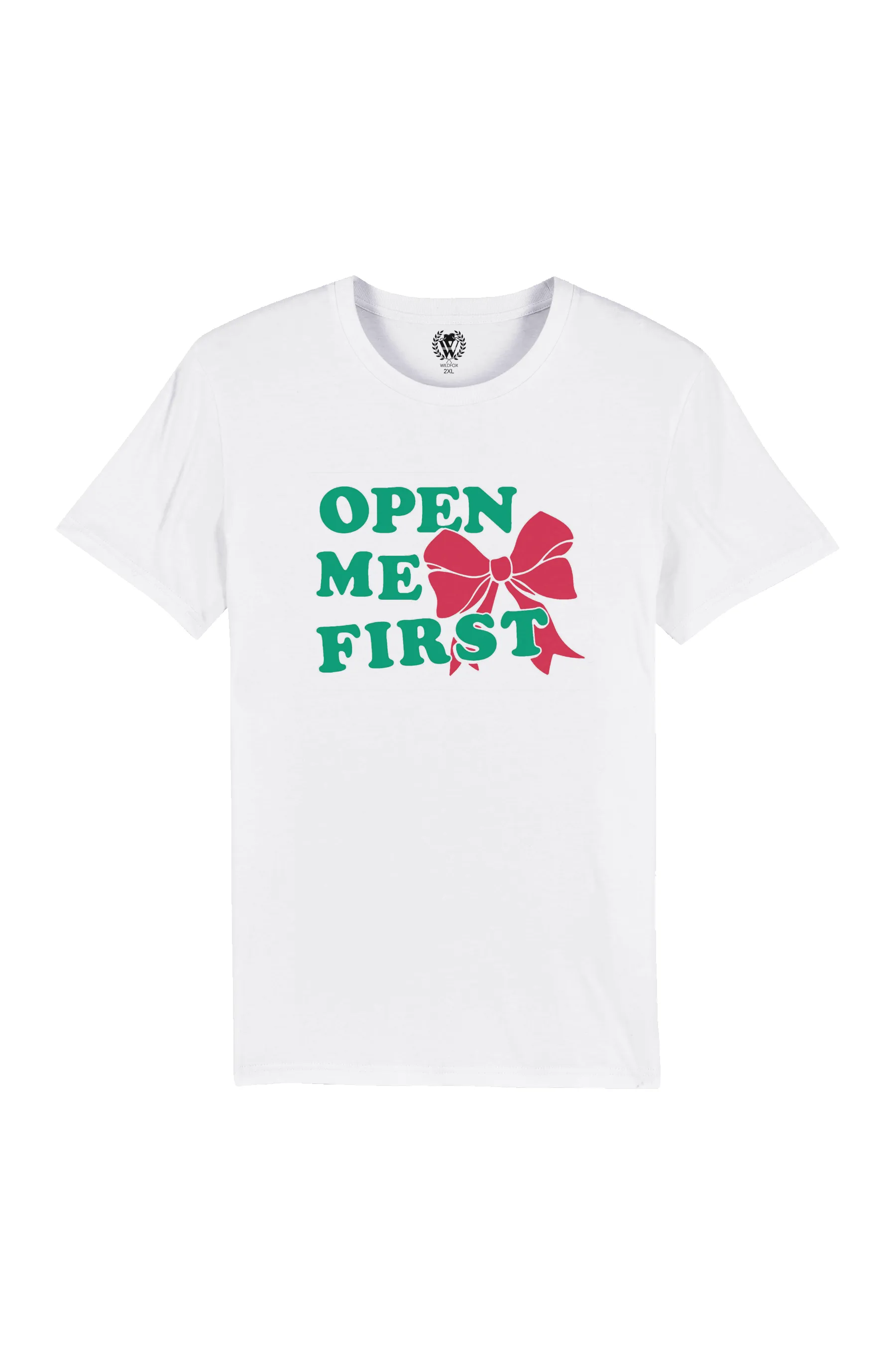 Open Me First | Organic White sold by Wildfox