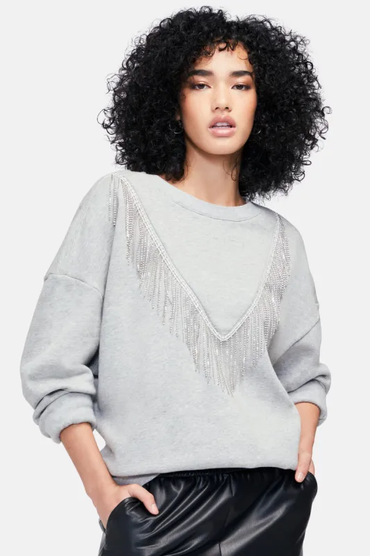 Film Star Flapper Roadtrip Sweatshirt | Heather sold by Wildfox