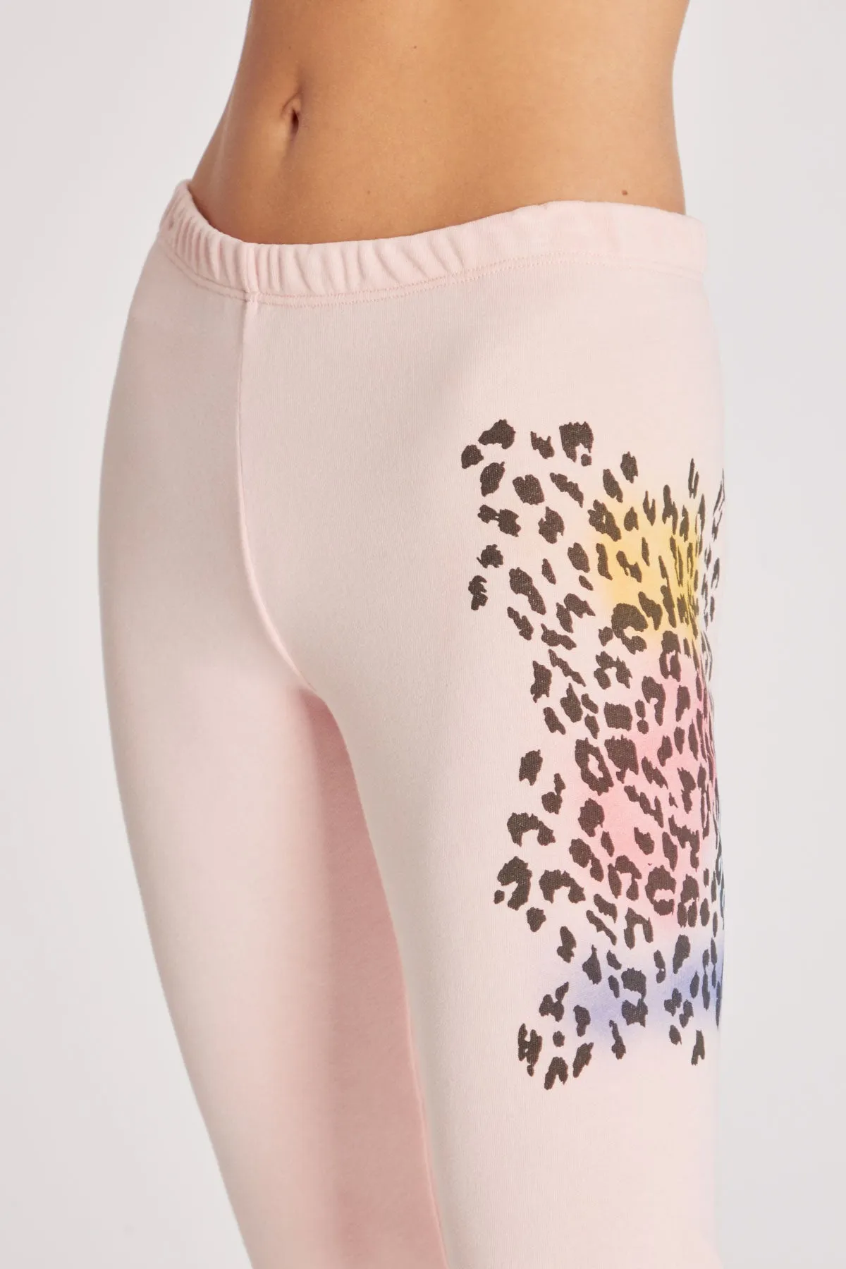 Airbrush Leopard Knox Pants | P. Crystal Rose sold by Wildfox product image thumbnail 3