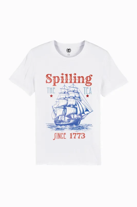 Spilling the Tea | Organic White sold by Wildfox