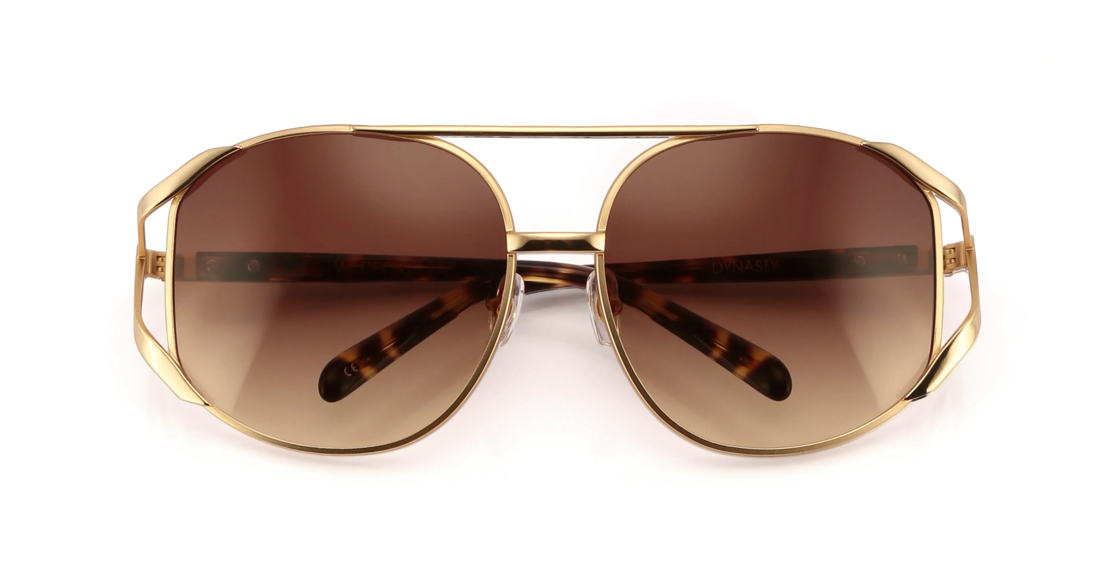 Dynasty Sunglasses | Gold sold by Wildfox