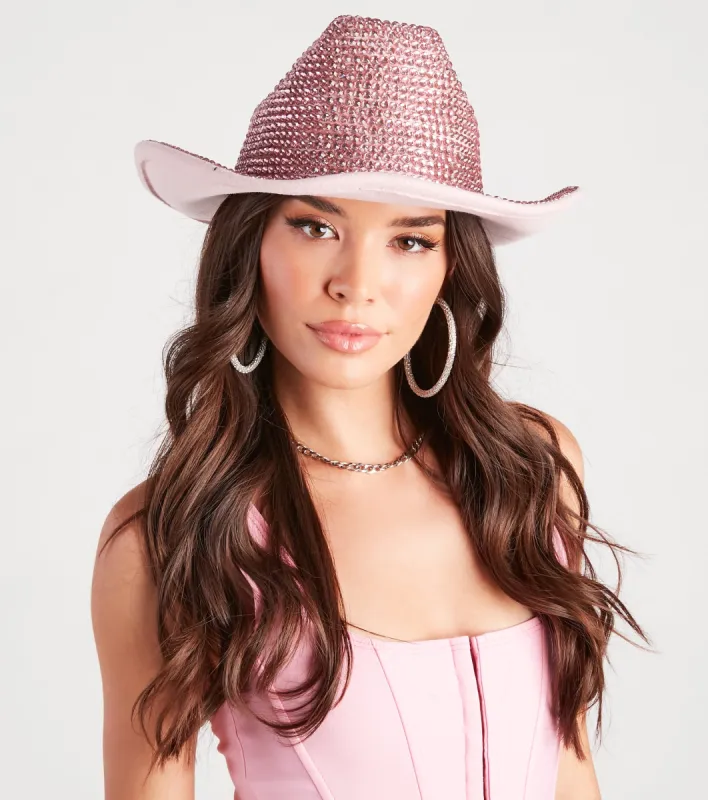 Country Glam Rhinestone Cowboy Hat sold by Windsor