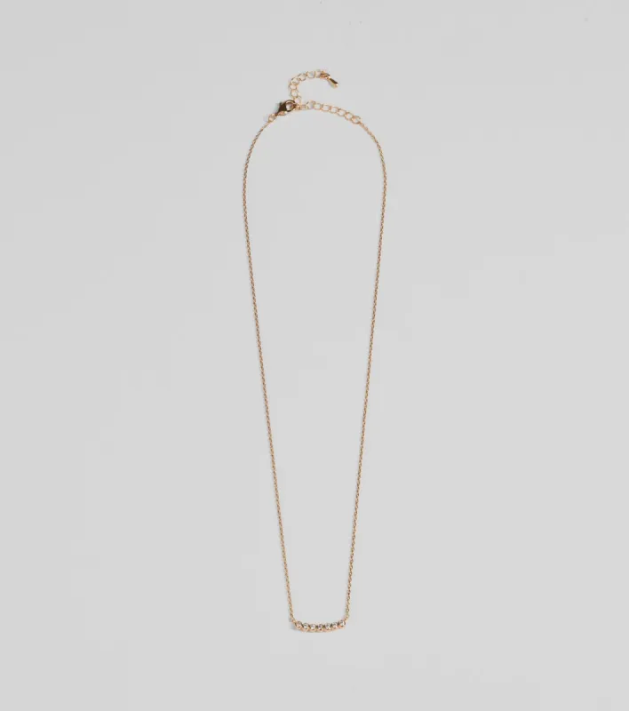 Keep It Dainty Cubic Zirconia Necklace sold by Windsor