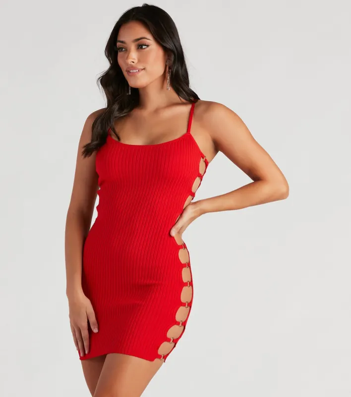 Bling On The Glam Sweater Dress sold by Windsor