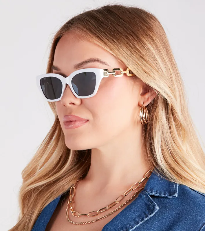 Chic Factor Cat-Eye Sunglasses sold by Windsor