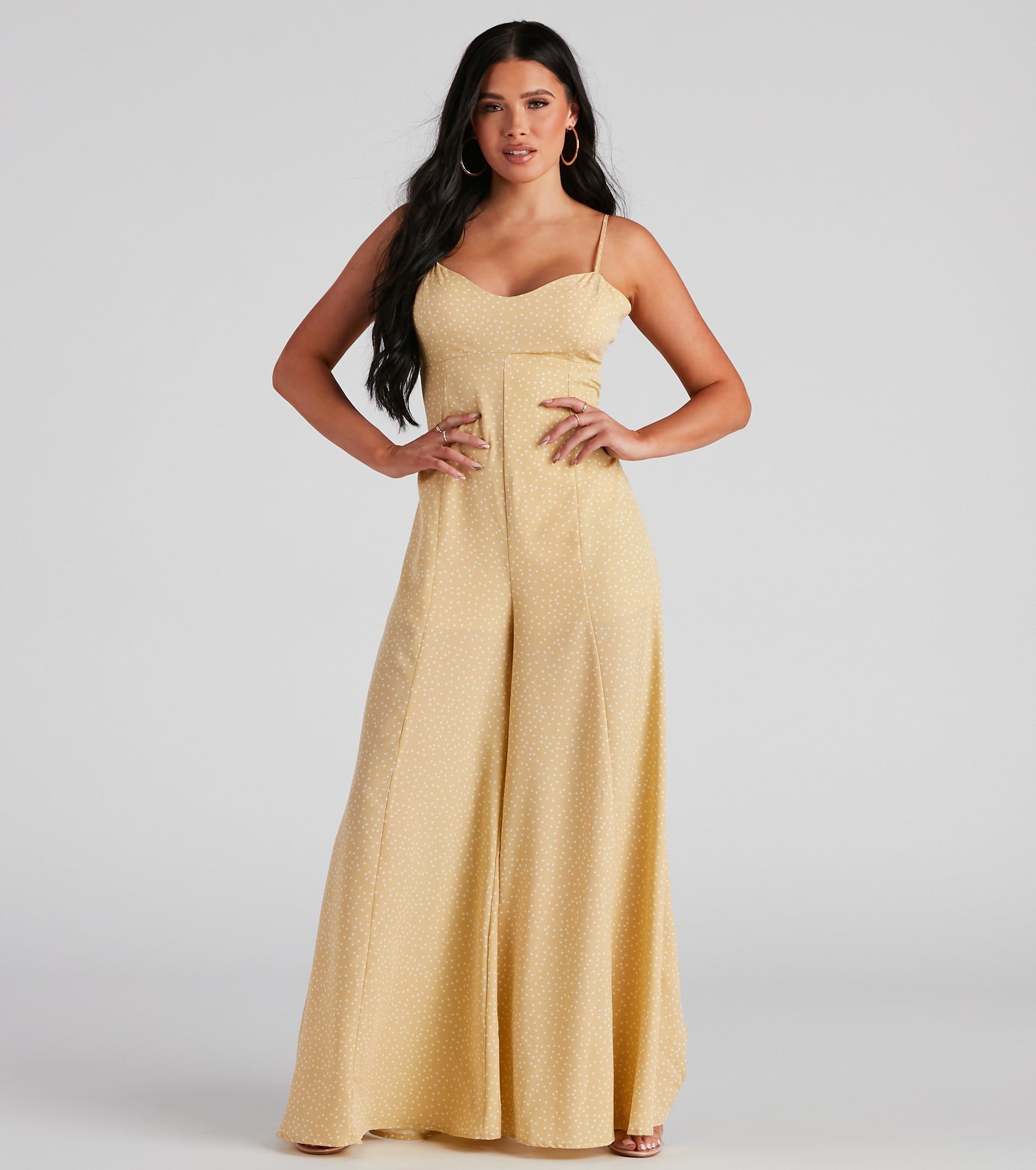 Summer Days Polka Dot Jumpsuit sold by Windsor