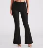 CLEARANCE - Trendy Babe Ribbed Knit Flare Pants sold by Windsor