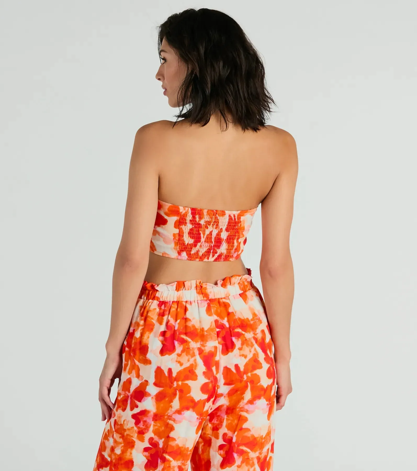 Make Some Noise Strapless Printed Bustier sold by Windsor product image thumbnail 2