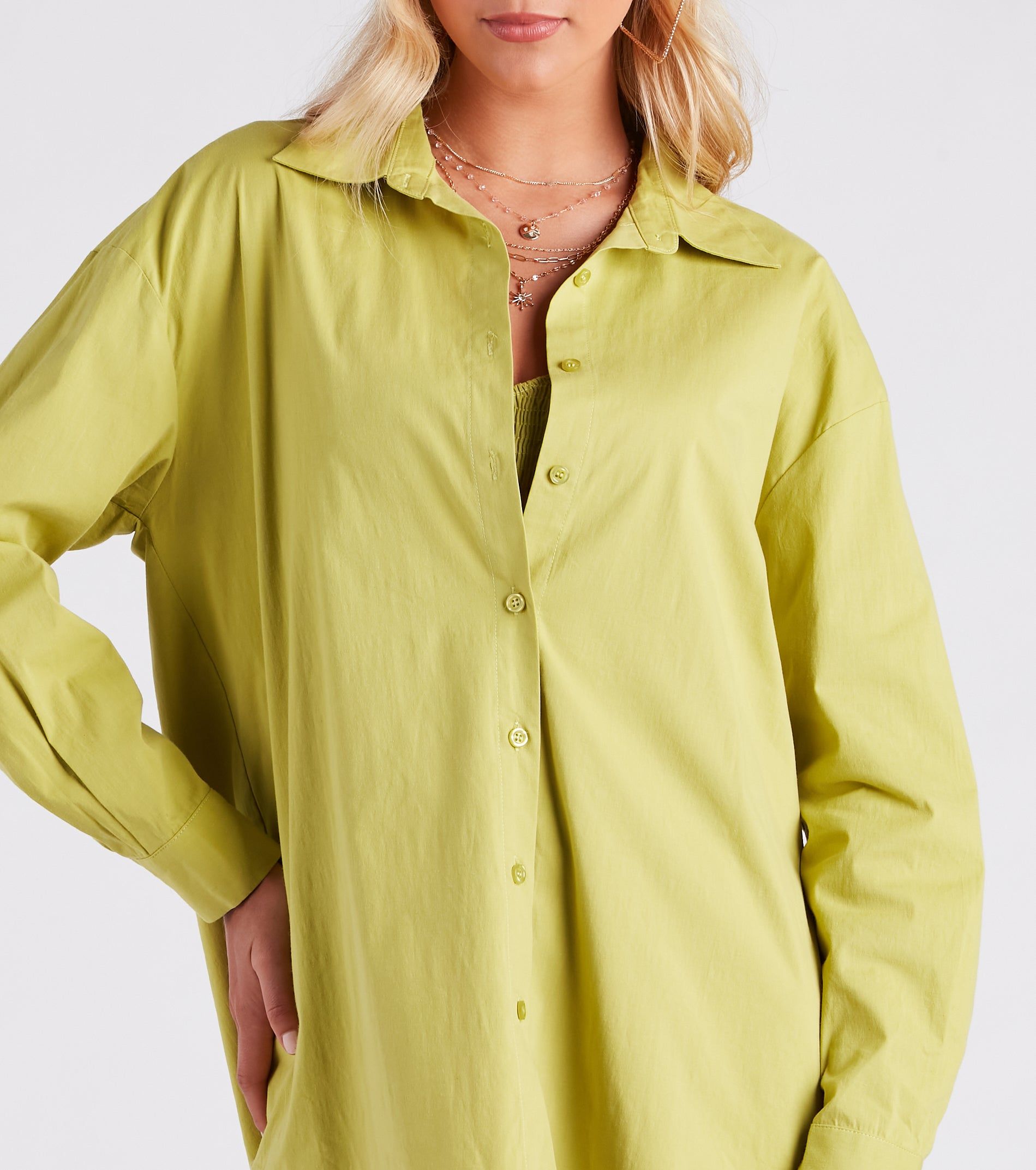 Beachside Beauty Button-Down Top sold by Windsor product image thumbnail 4