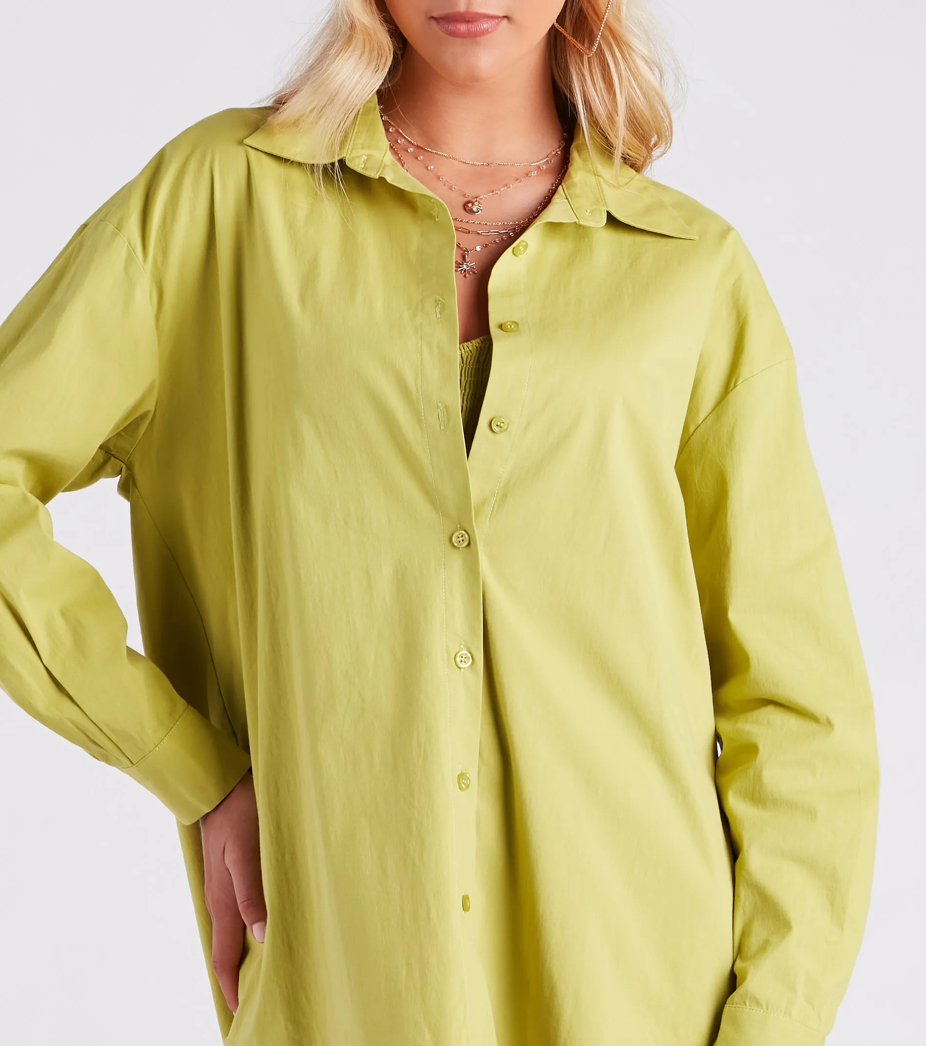 Beachside Beauty Button-Down Top sold by Windsor product image thumbnail 4