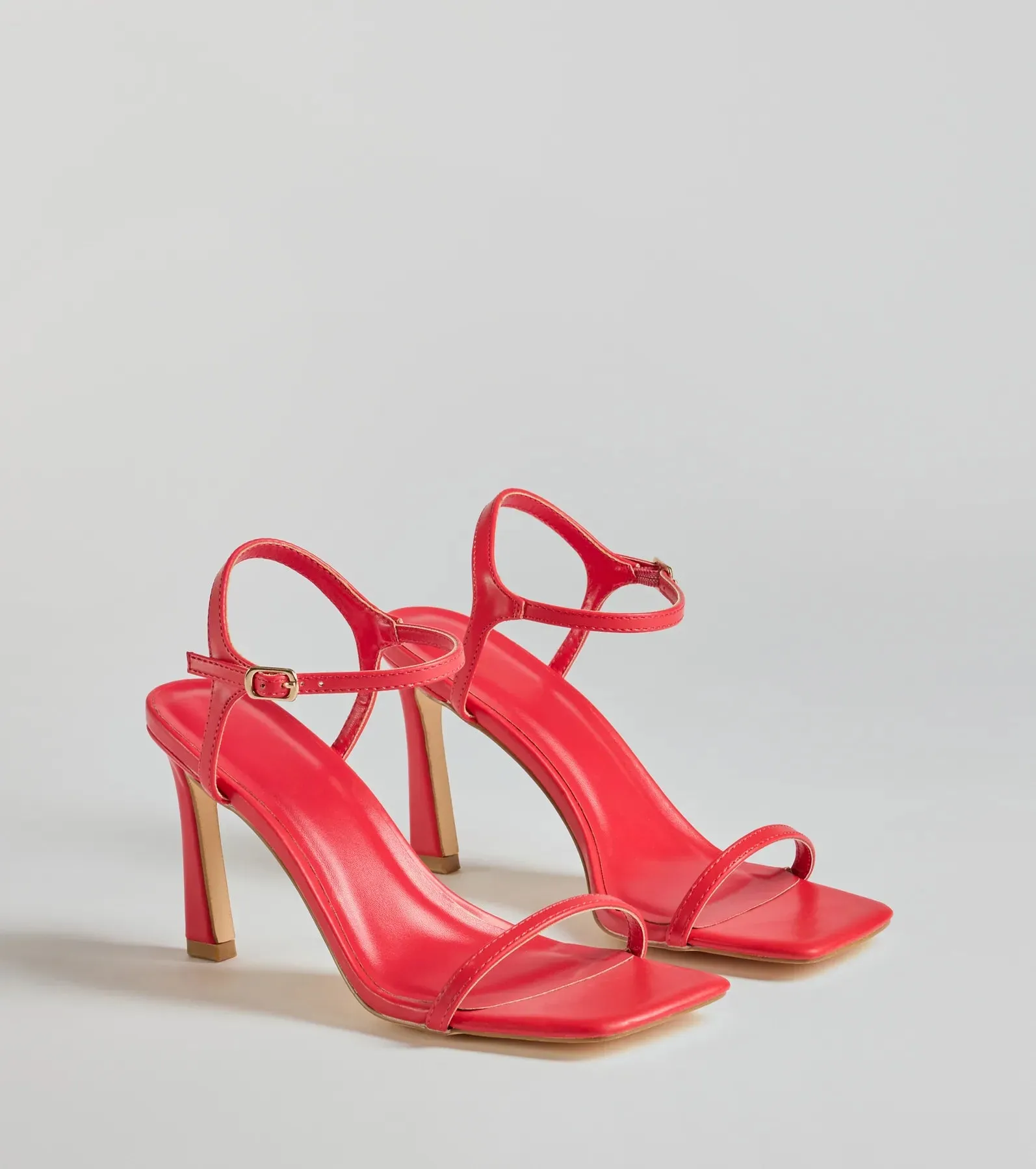 Sleek And Chic Square Toe Stiletto Heels sold by Windsor