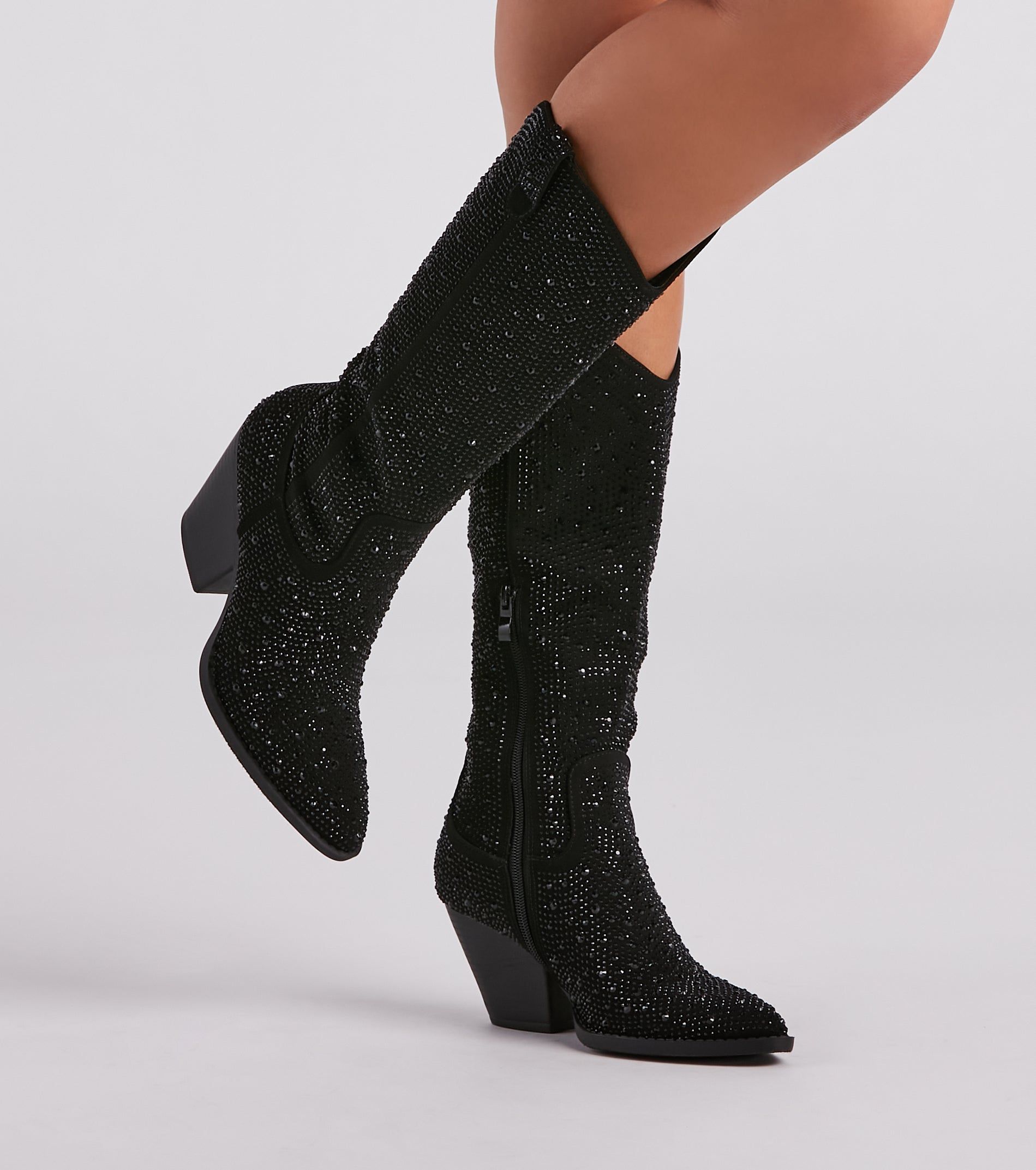 Country Diva Rhinestone Cowboy Boots sold by Windsor product image thumbnail 5